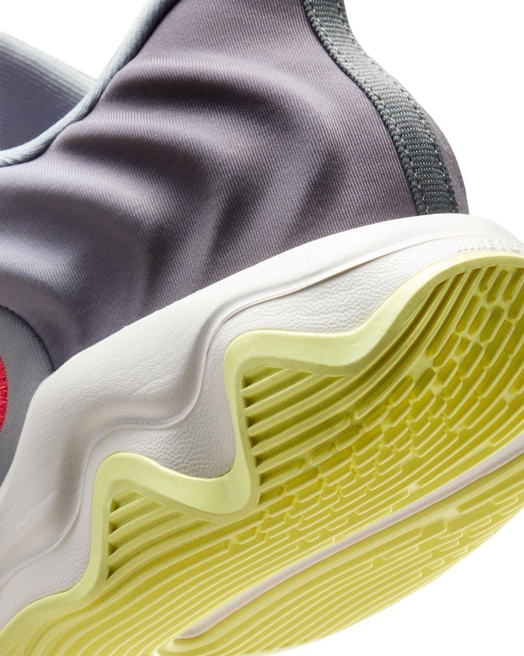 Nike Giannis Immortality 4 "Wolf Grey/Summit White/Luminous Green/Silver" Men's Basketball Shoe - GREY/WHITE/GREEN/SILVER Thumbnail View 8