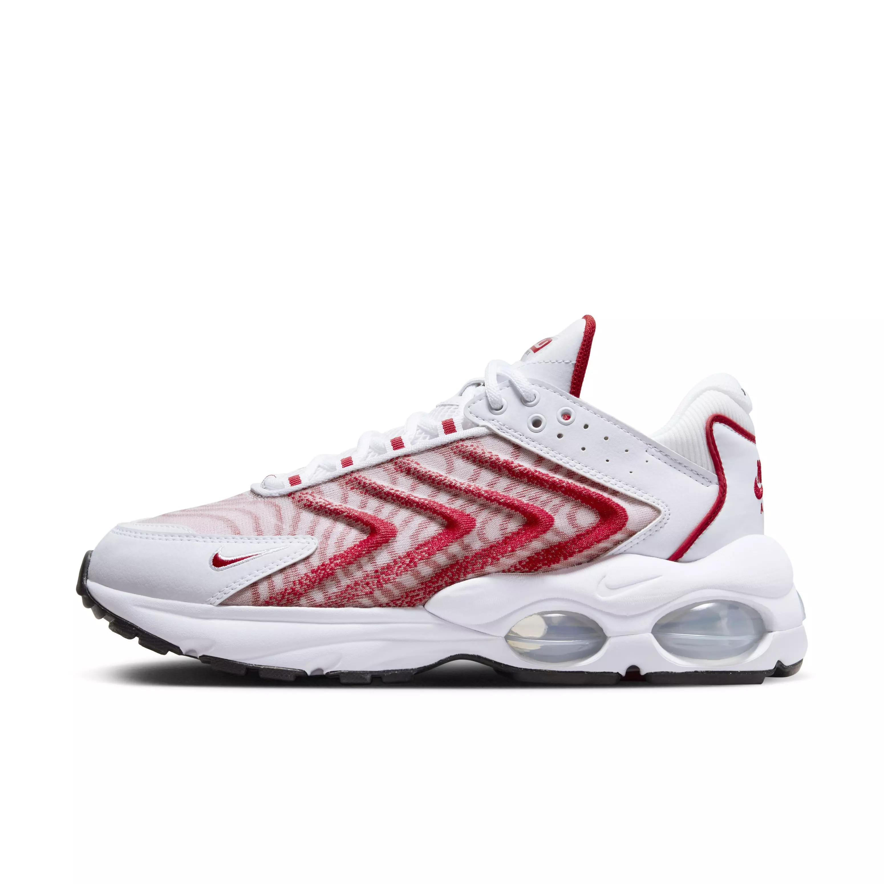 Nike Air Max TW "White/University Red/White/Black" Men's Shoe - WHITE/RED/WHITE/BLACK