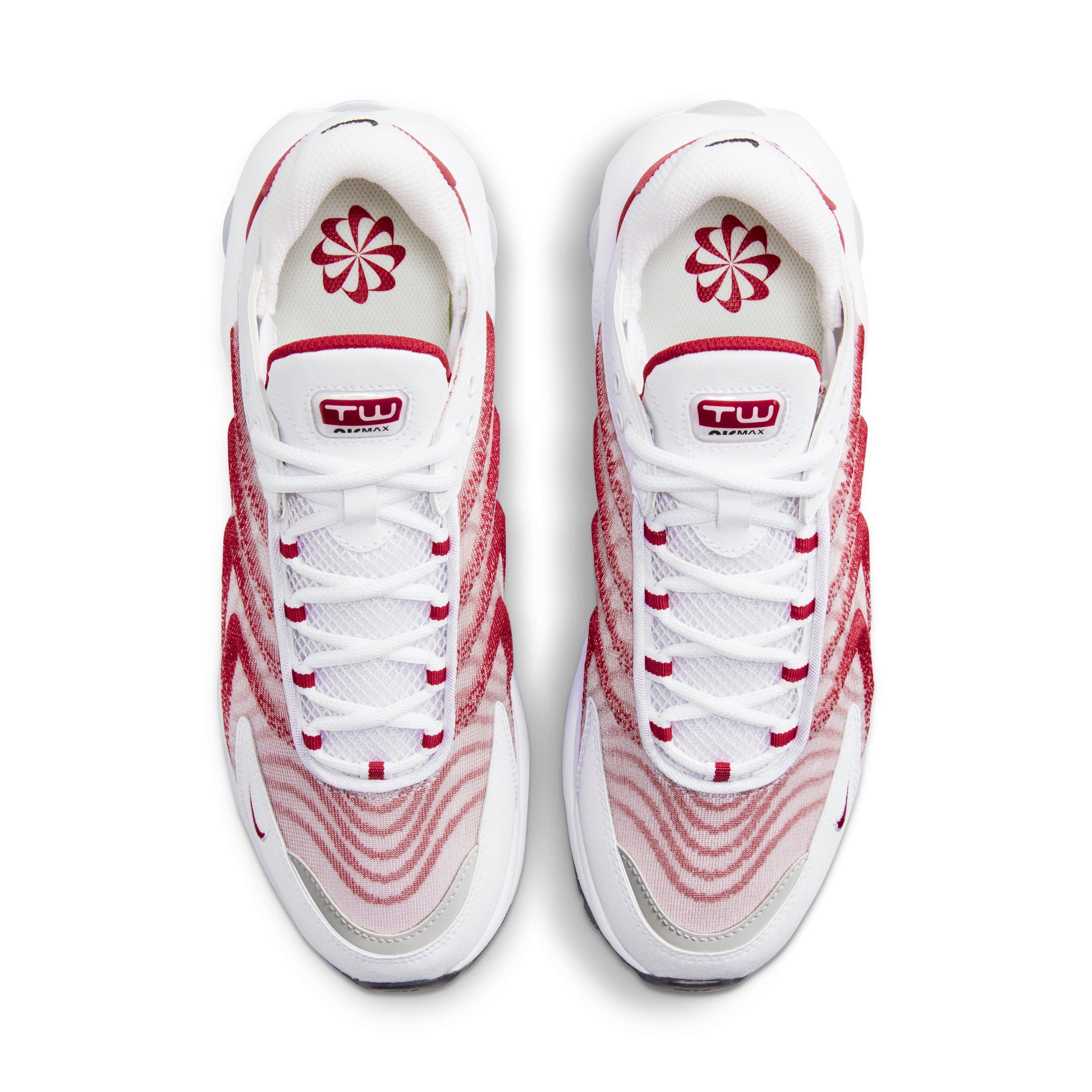 スニーカー PLUS X NIKE WHITE AND RED LEATHER SNEAKERS s-l400.jpg