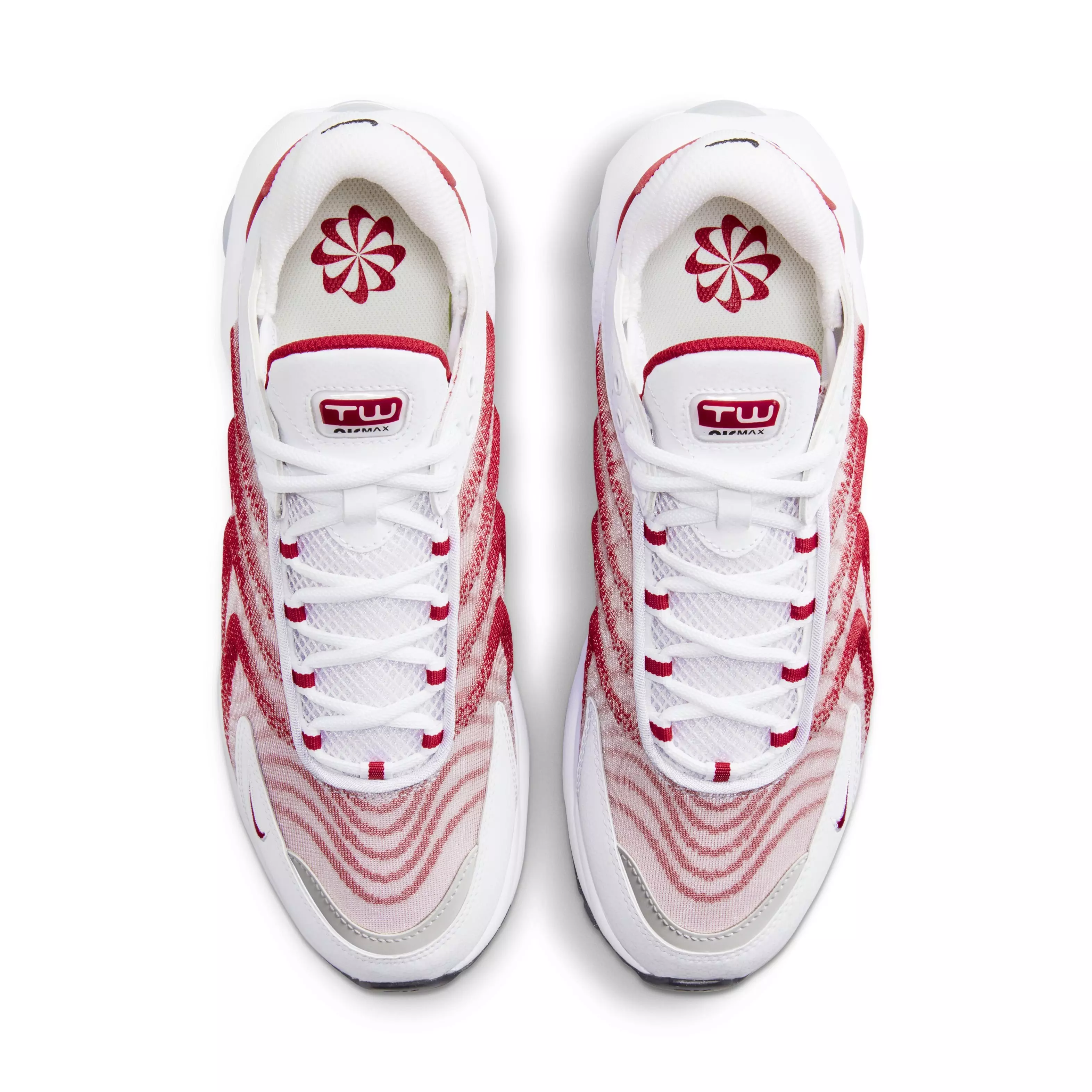 Nike Air Max TW "White/University Red/White/Black" Men's Shoe - WHITE/RED/WHITE/BLACK