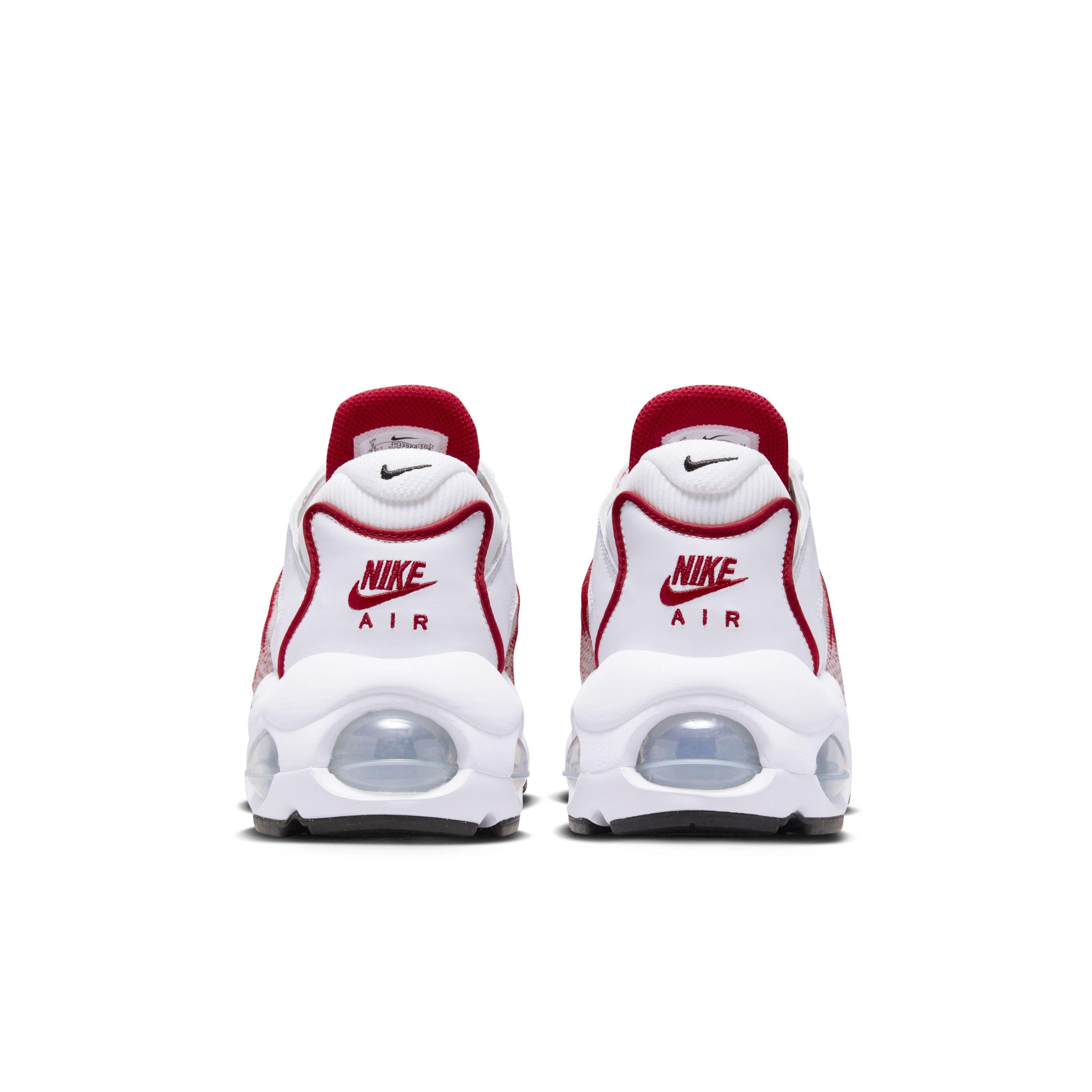 Nike Air Max TW "White/University Red/White/Black" Men's Shoe - WHITE/RED/WHITE/BLACK Thumbnail View 7