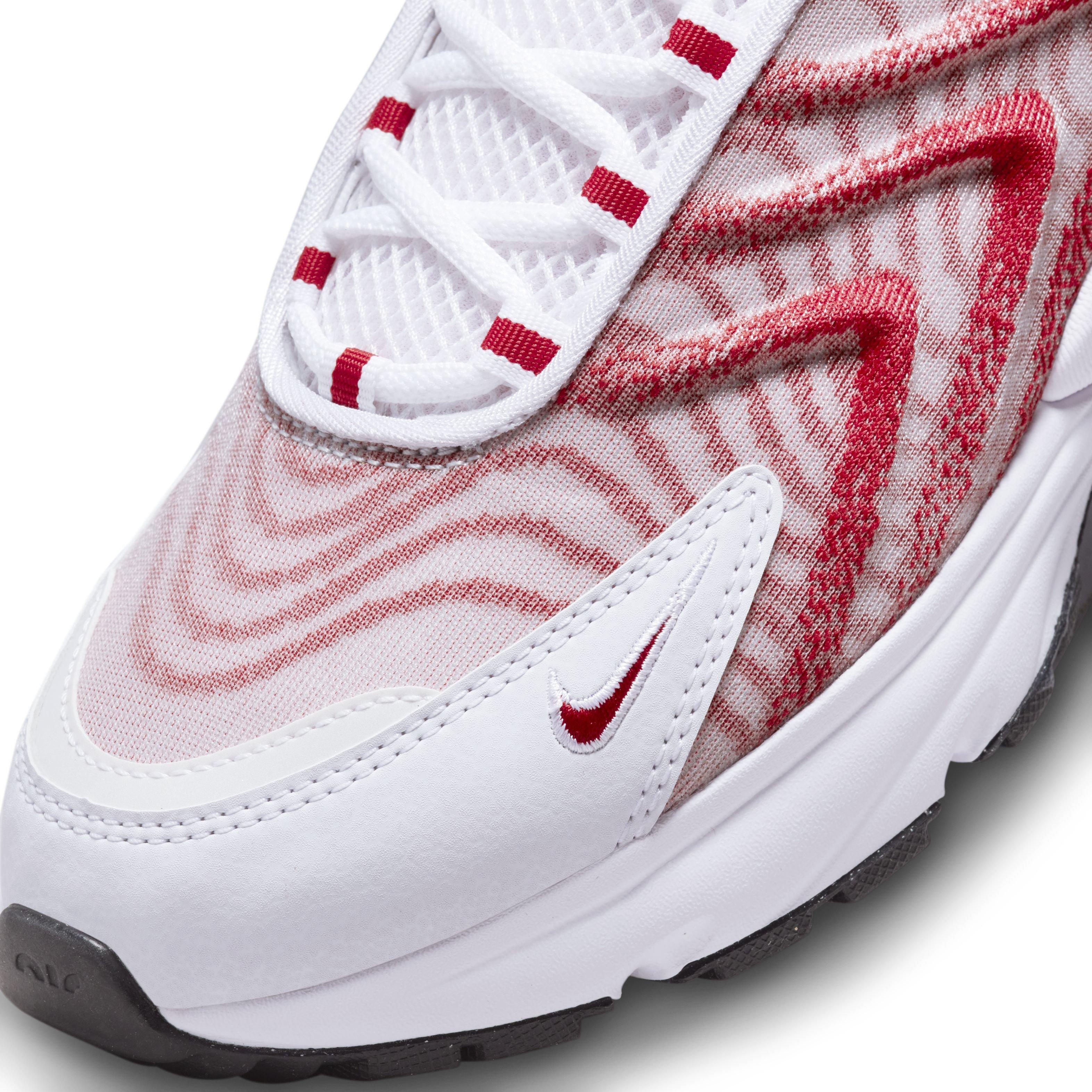 Nike Air Max TW "White/University Red/White/Black" Men's Shoe - WHITE/RED/WHITE/BLACK Thumbnail View 8