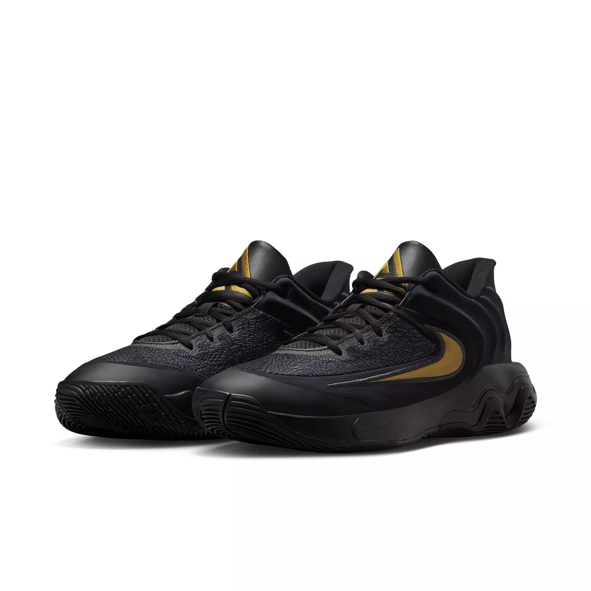 Nike Giannis Immortality 4 "Black/Metallic Gold" Men's Basketball Shoe - BLACK/GOLD