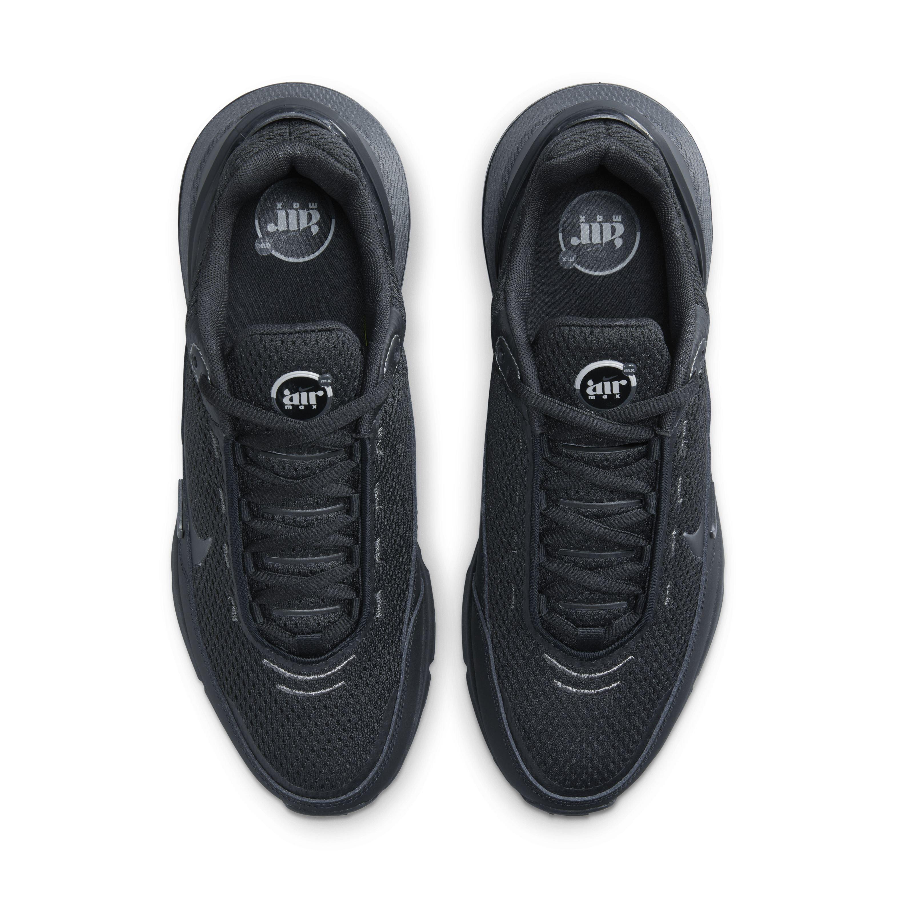 Nike Air Max 90 Black Mesh Men's Shoe - Hibbett