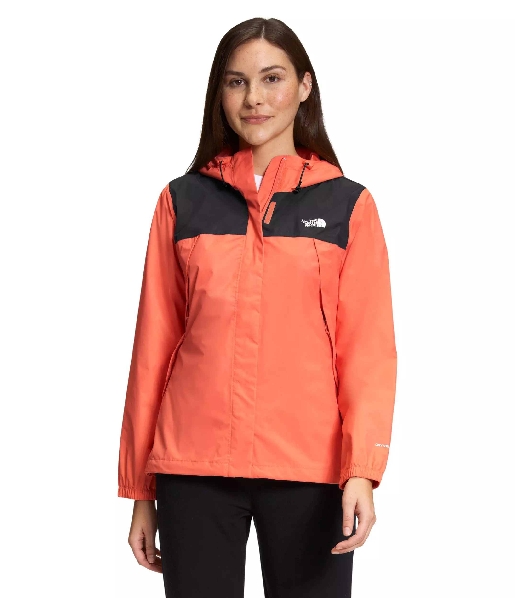 The North Face Women's Antora Jacket- Black - Hibbett