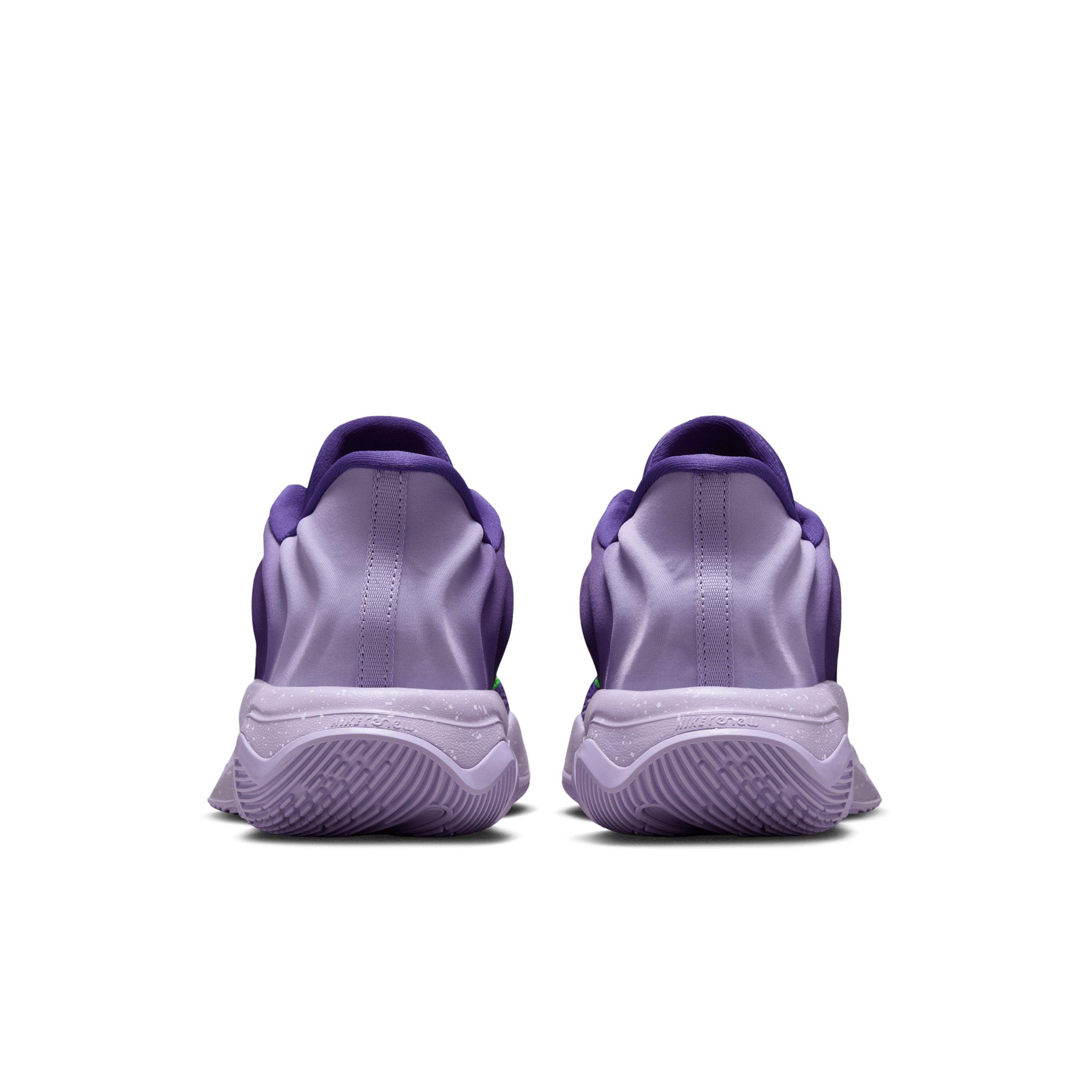 Nike Giannis Immortality 4 "Court Purple/Hydrangeas/White/Bright Crimson" Men's Basketball Shoe - PURPLE/HYDRANGEAS/WHITE/CRIMSON Thumbnail View 5