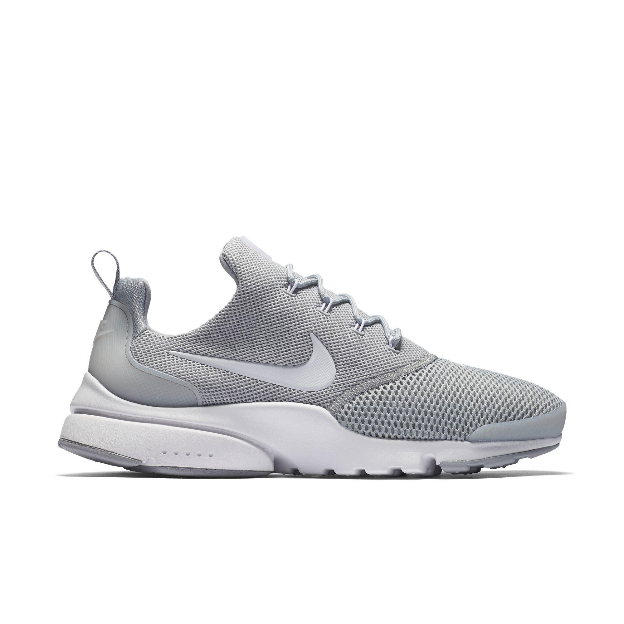 nike presto grey and white