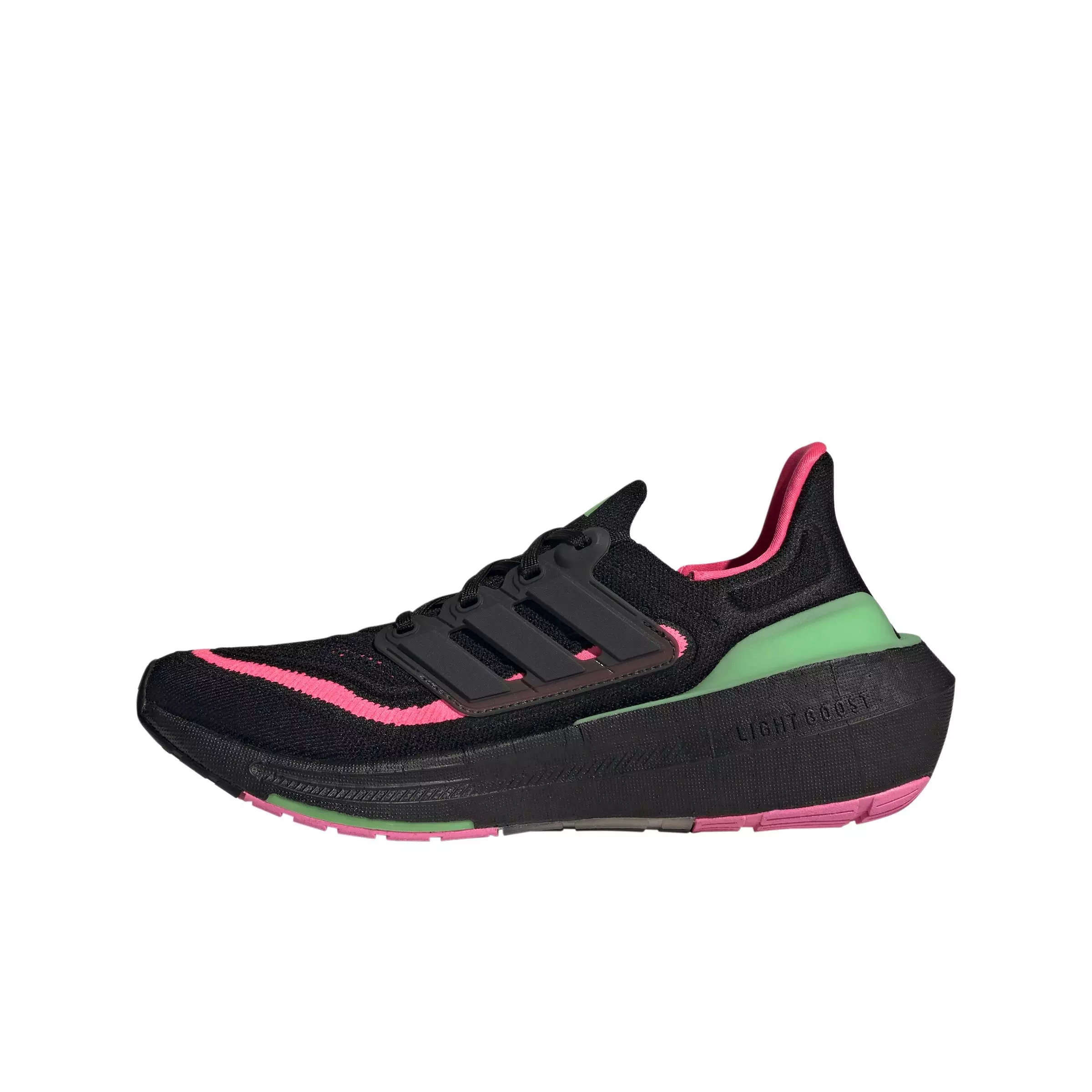 adidas Ultraboost Light "Core Black/Core Black/Luclim" Women's Running Shoe - BLACK/BLACK/LUCLIM