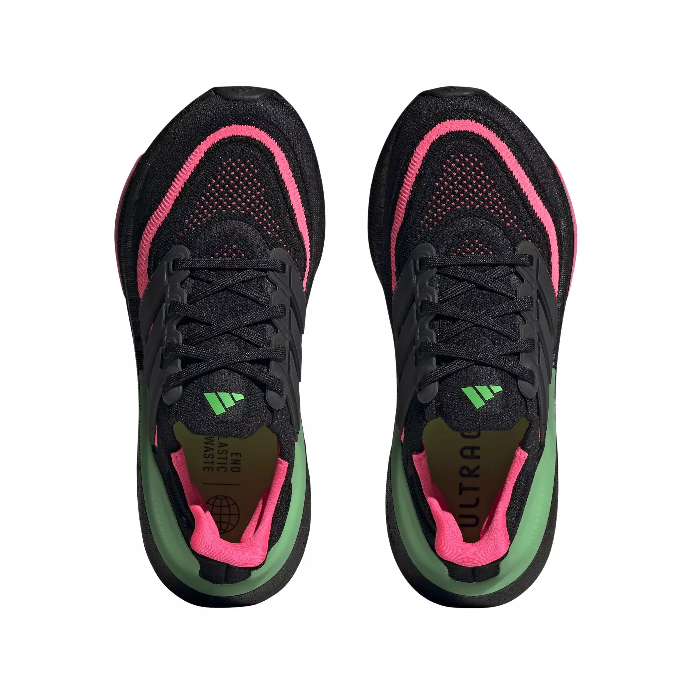 adidas Ultraboost Light "Core Black/Core Black/Luclim" Women's Running Shoe - BLACK/BLACK/LUCLIM