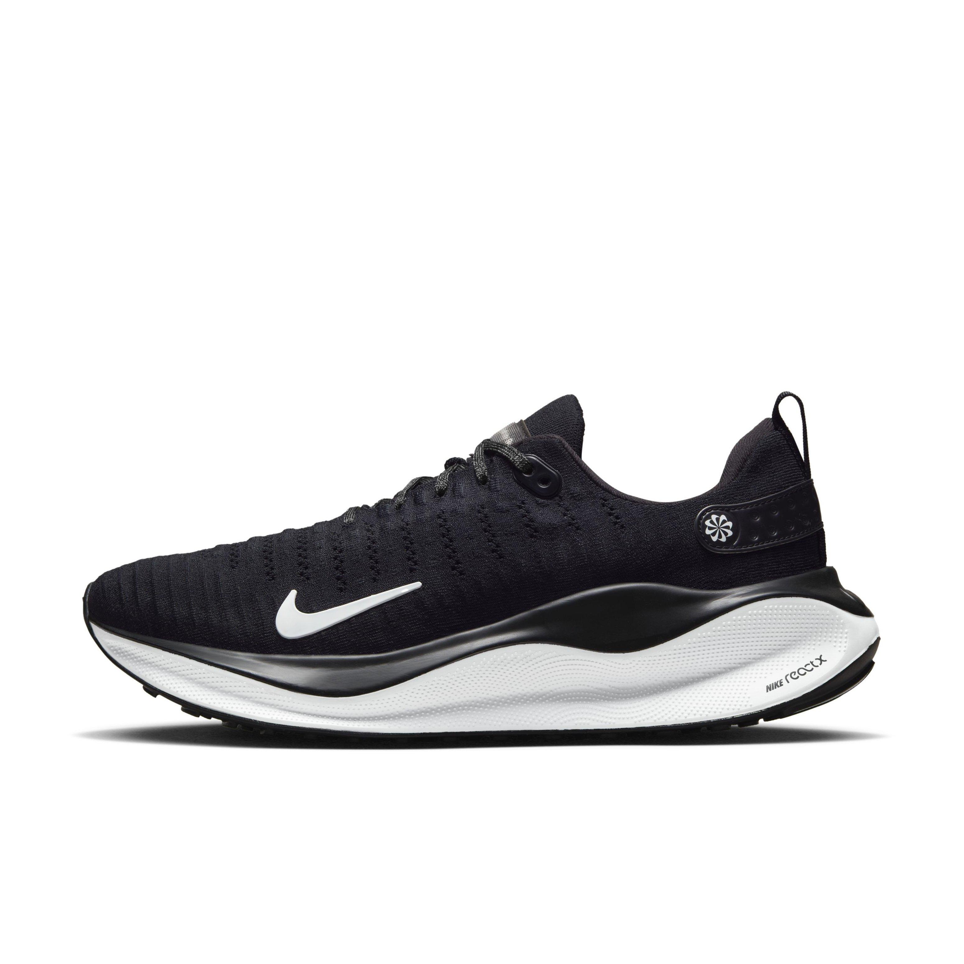 Nike Infinity RN 4 "Black/White/Dark Grey" Men's Running Shoe - BLACK/WHITE/GREY Thumbnail View 2