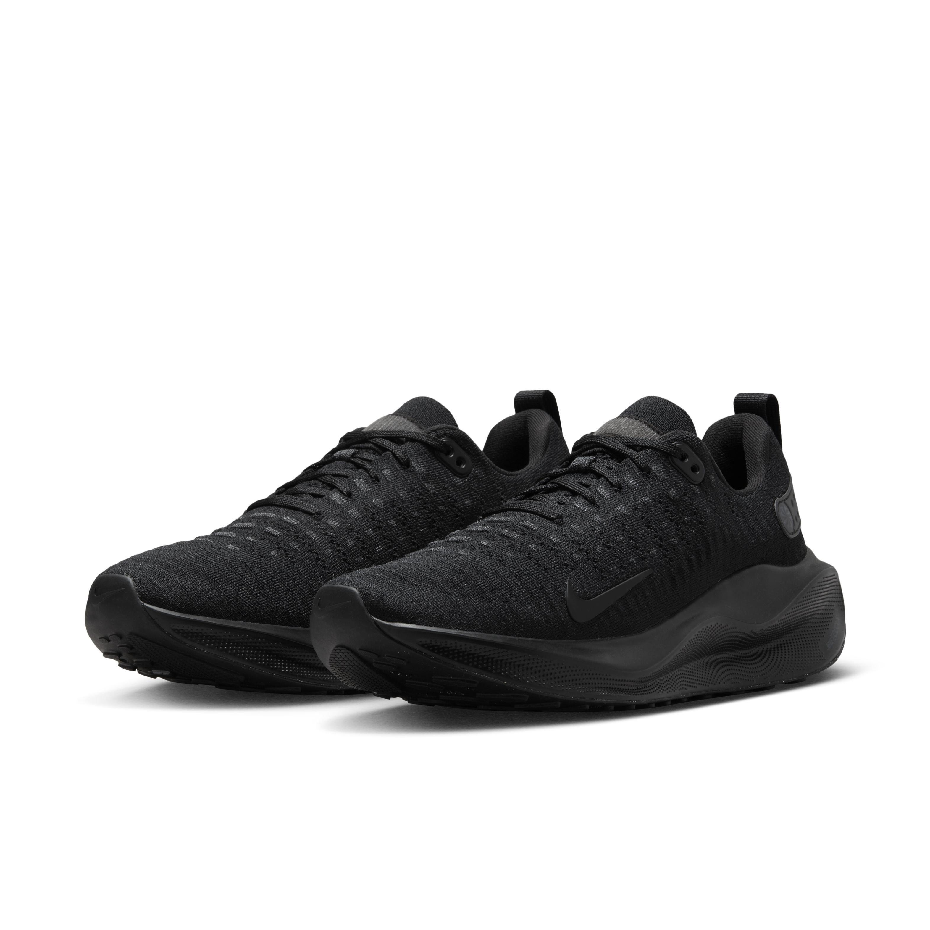 Nike Infinity RN 4 "Black/Black/Anthracite" Men's Running Shoe - BLACK/BLACK/ANTHRACITE Thumbnail View 3