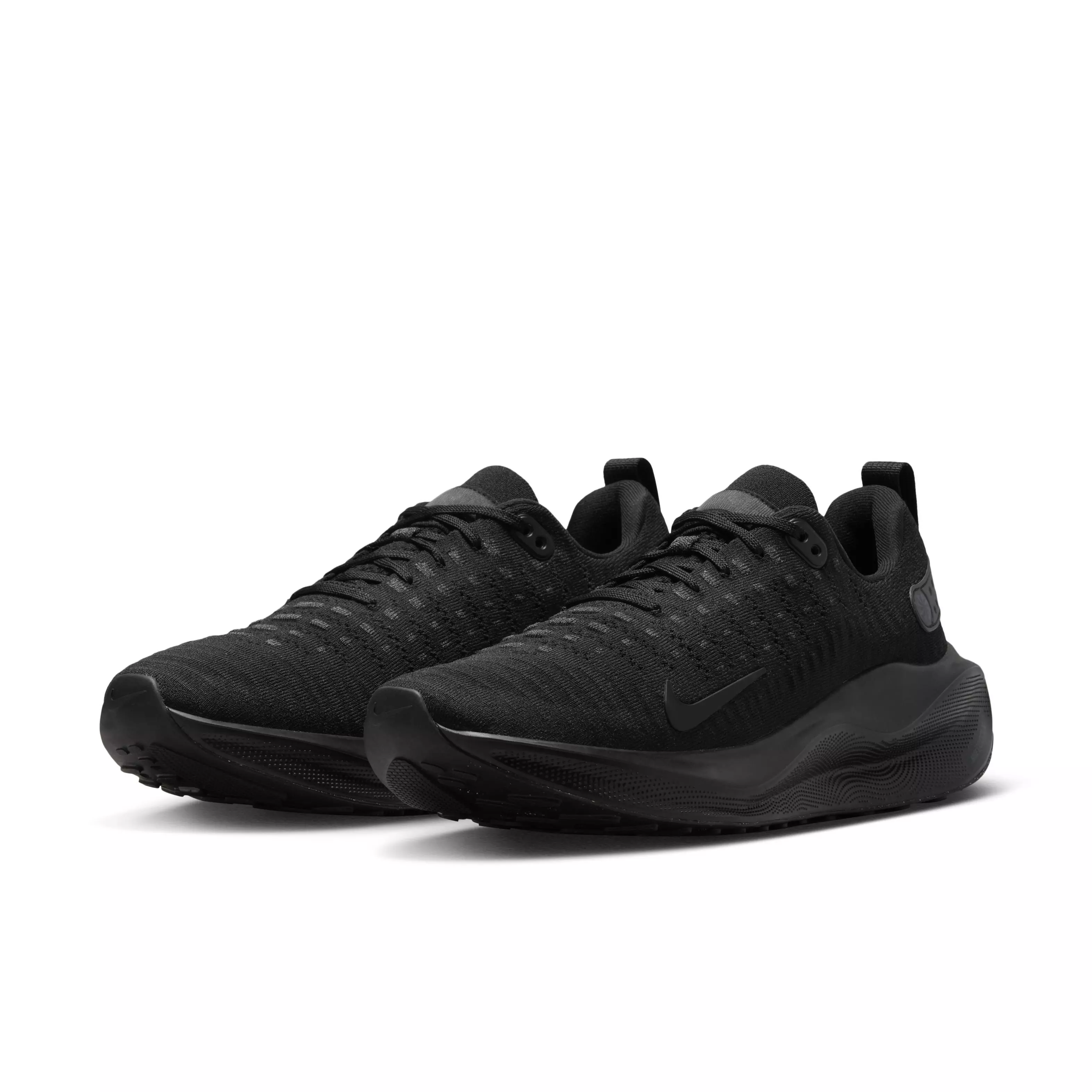 Nike Infinity RN 4 "Black/Black/Anthracite" Men's Running Shoe - BLACK/BLACK/ANTHRACITE