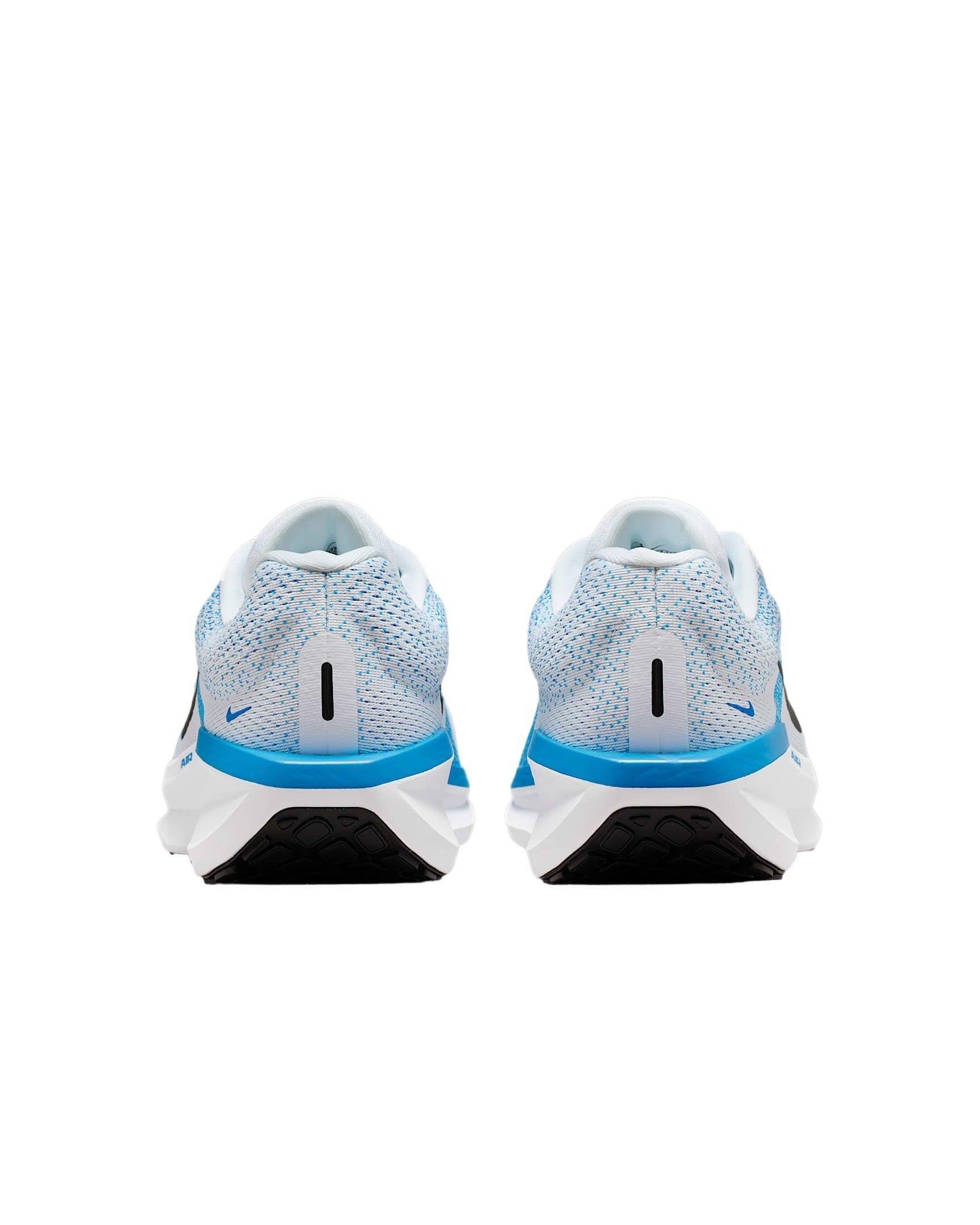 Nike Winflo 11 "White/Blue Hero/Black" Men's Wide Running Shoe - WHITE/BLUE/BLACK Thumbnail View 5