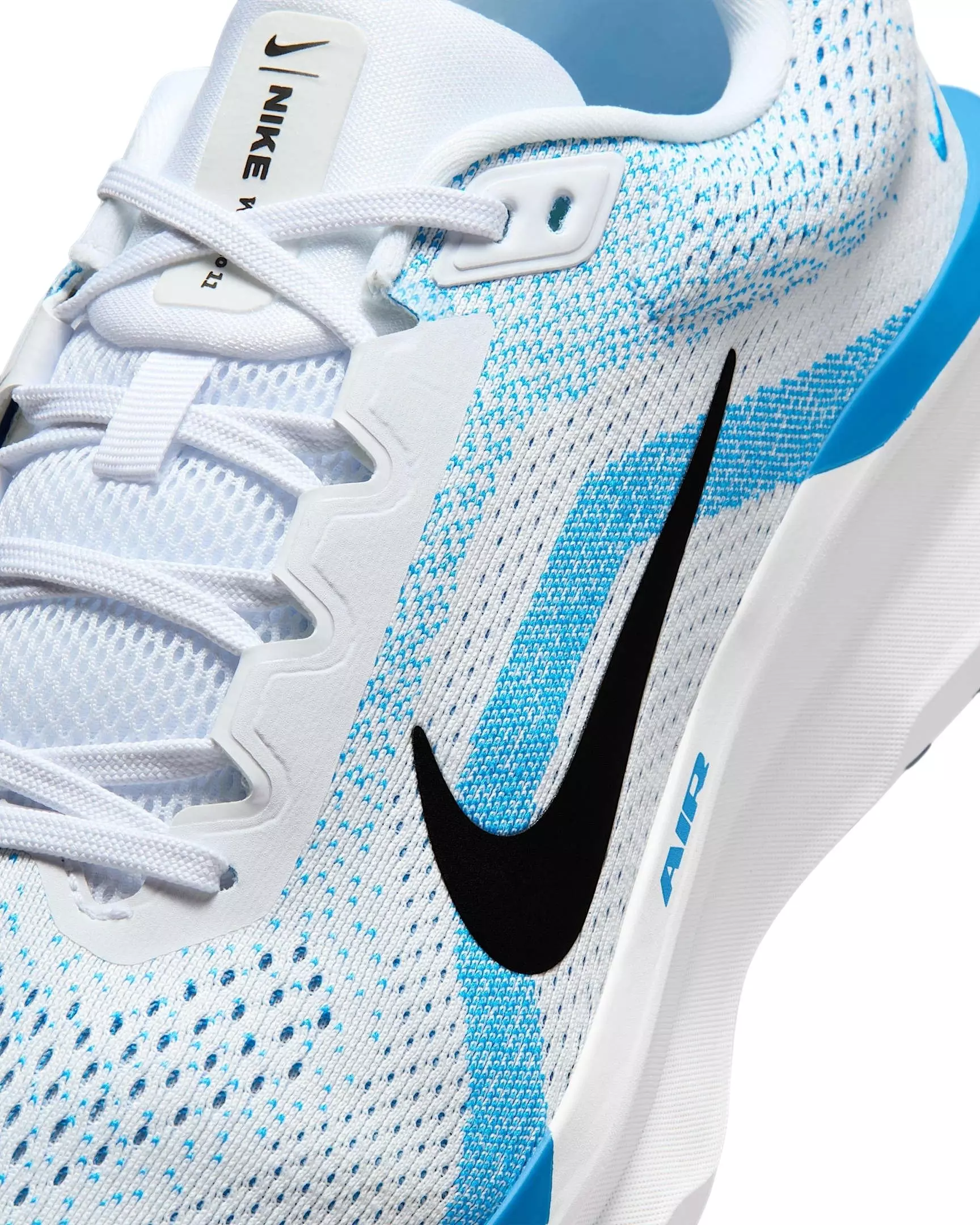 Nike Winflo 11 "White/Blue Hero/Black" Men's Wide Running Shoe - WHITE/BLUE/BLACK