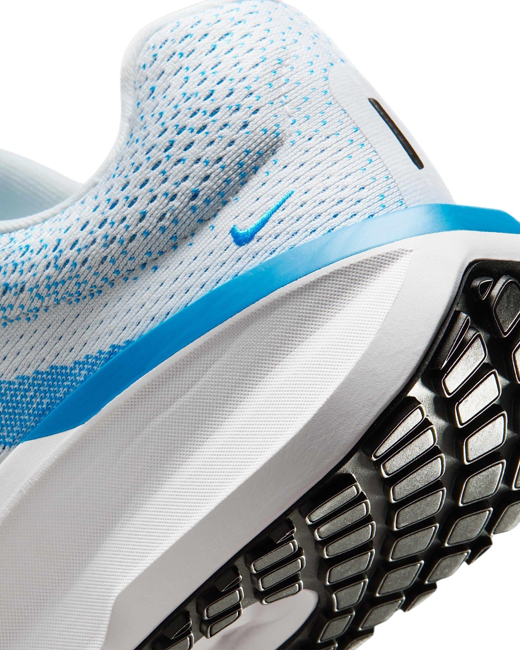 Nike Winflo 11 "White/Blue Hero/Black" Men's Wide Running Shoe - WHITE/BLUE/BLACK Thumbnail View 8