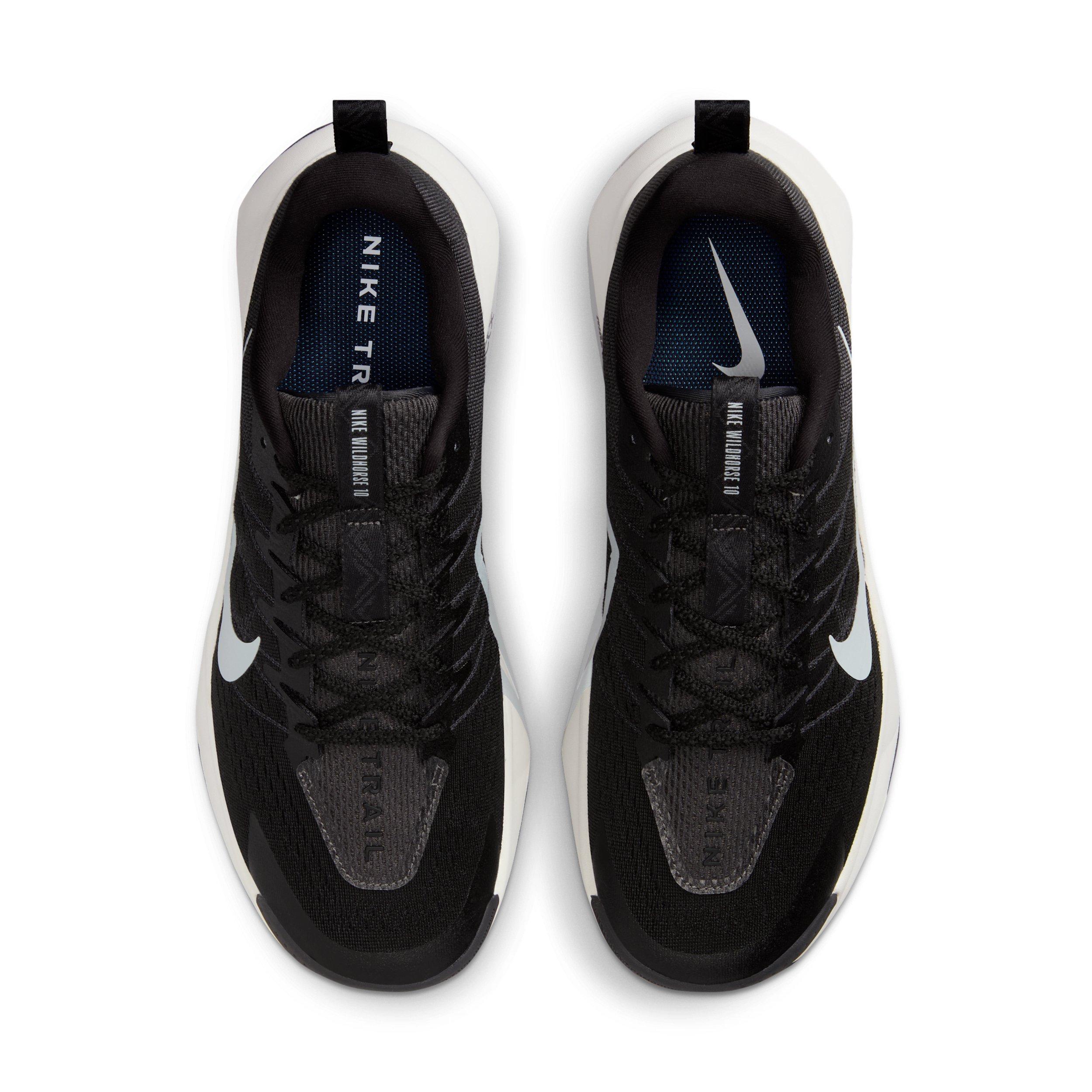 Nike Wildhorse 10 "Black/Anthracite/Platinum Tint/Wolf Grey" Men's Trail Running Shoe - BLACK/ANTHRACITE/PLATINUM/GREY Thumbnail View 4