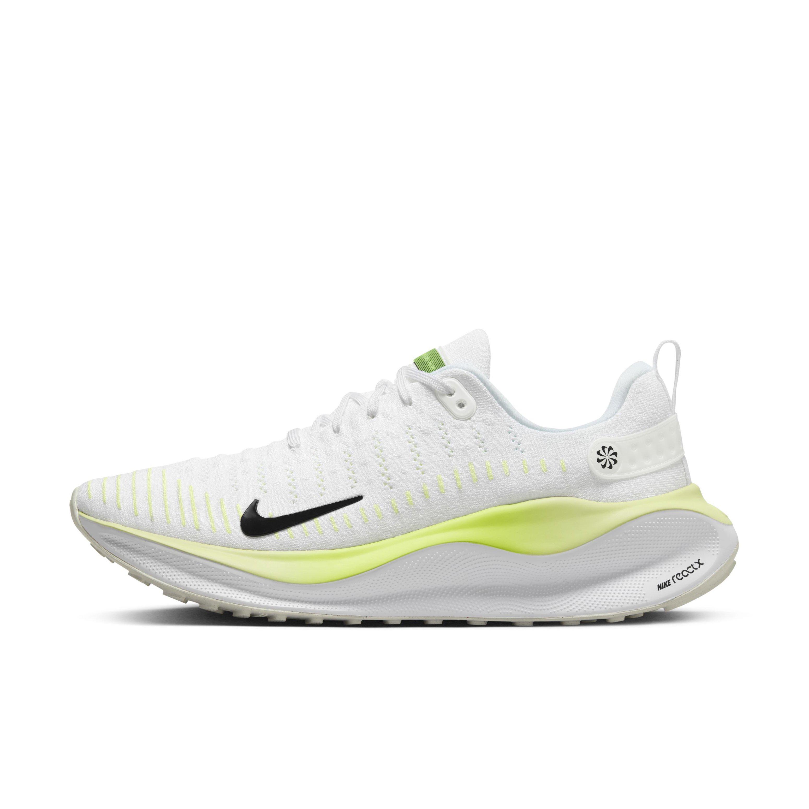 Nike Infinity RN 4 "White/Black/Light Lemon Twist/Volt" Men's Running Shoe - WHITE/BLACK/LT LEMON/VOLT Thumbnail View 2