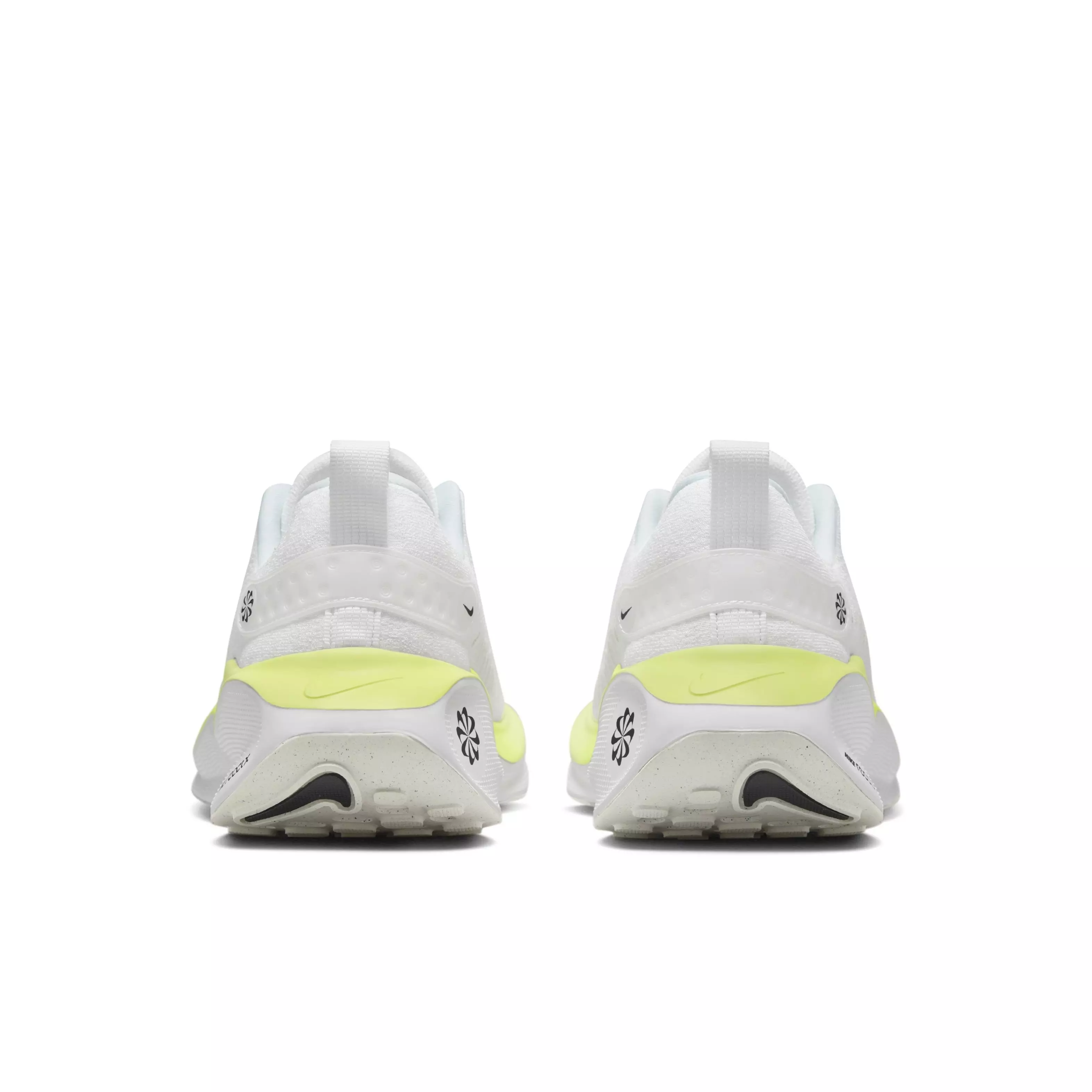Nike Infinity RN 4 "White/Black/Light Lemon Twist/Volt" Men's Running Shoe - WHITE/BLACK/LT LEMON/VOLT