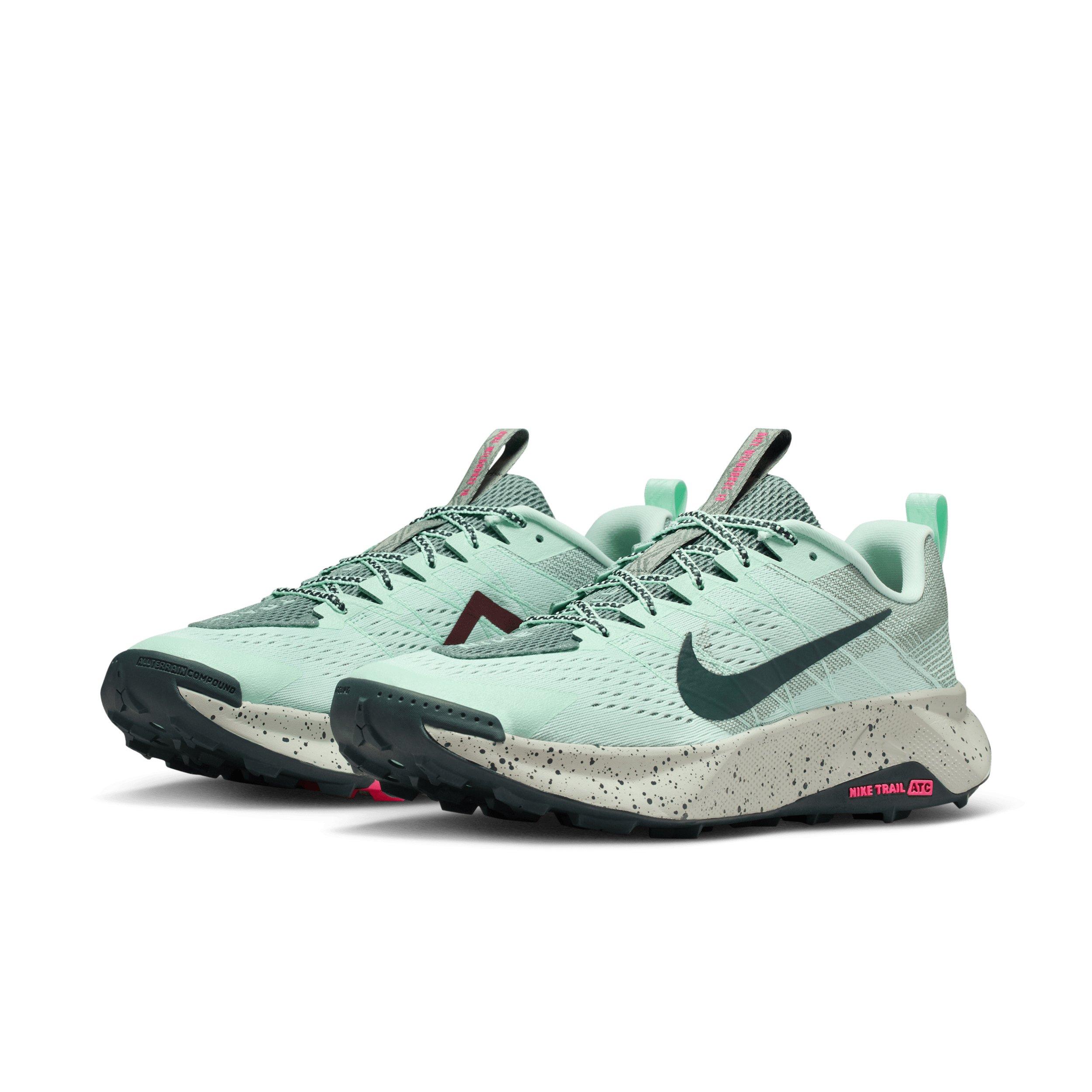 Nike Wildhorse 10 "Mint Foam/Clay Green/Hyper Pink/Seaweed" Men's Trail Running Shoe - MINT/GREEN/PINK/SEAWEED Thumbnail View 3