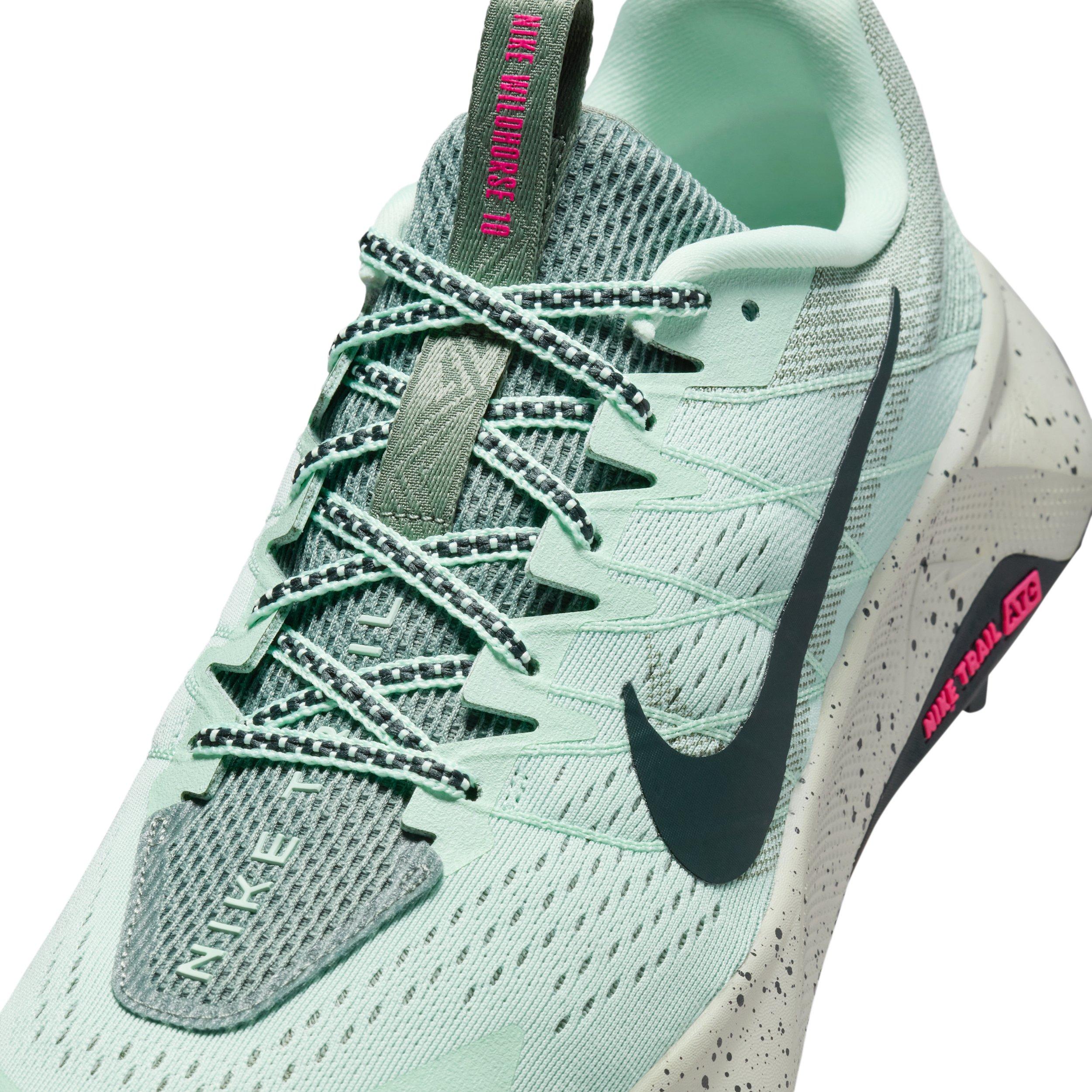 Nike Wildhorse 10 "Mint Foam/Clay Green/Hyper Pink/Seaweed" Men's Trail Running Shoe - MINT/GREEN/PINK/SEAWEED Thumbnail View 7