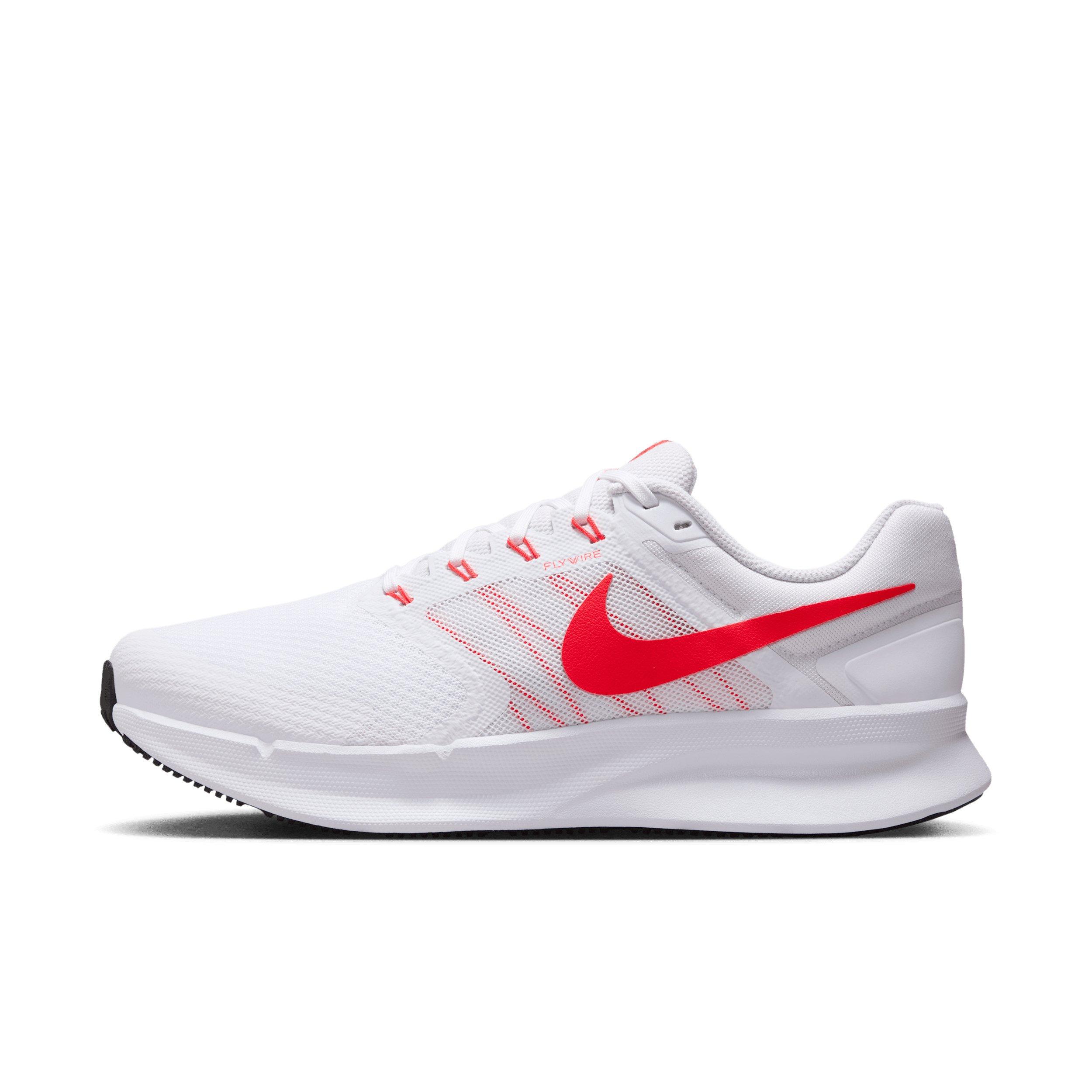 Nike Run Swift 3 "White/Black/Bright Crimson" Men's Running Shoe - WHITE/BLACK/CRIMSON Thumbnail View 2