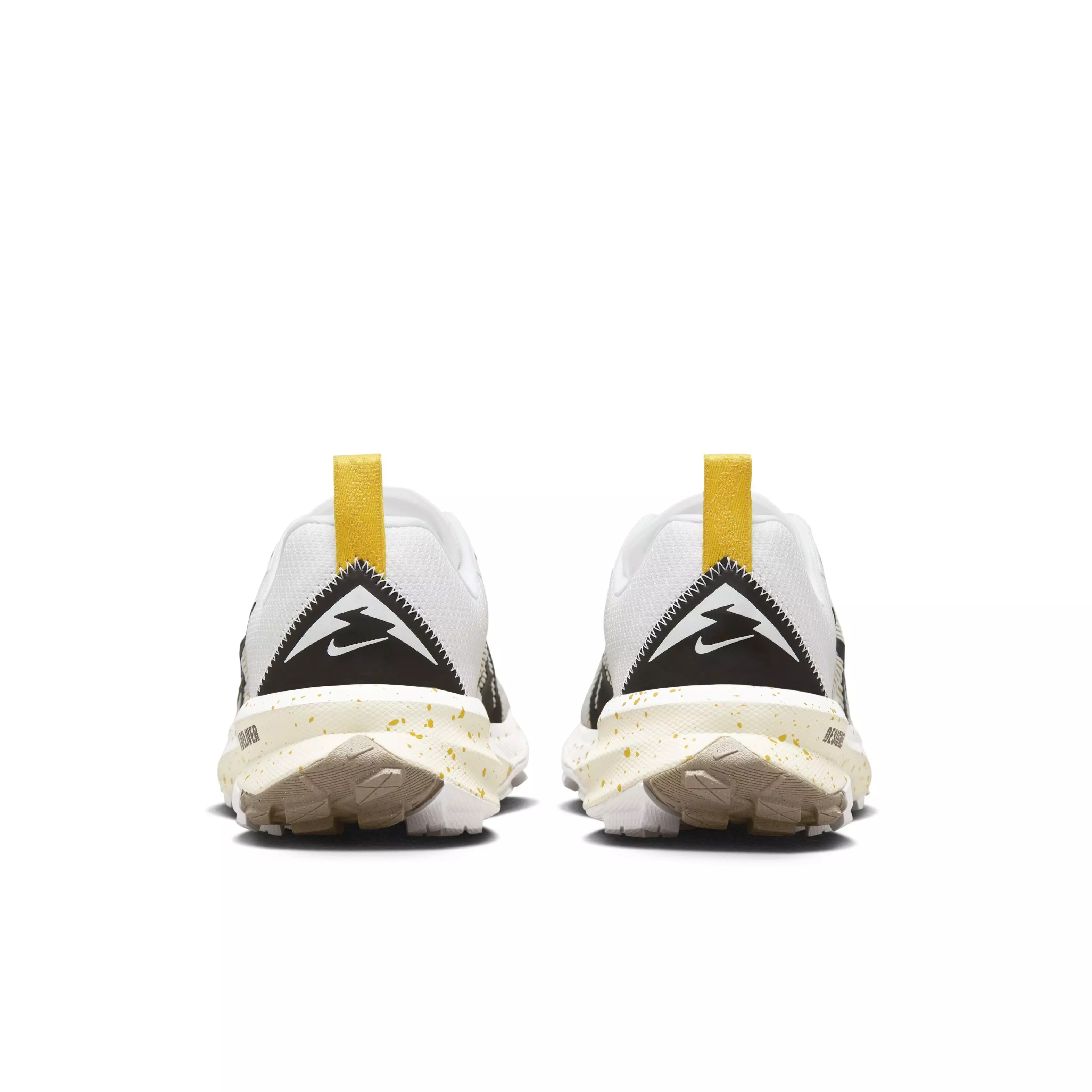 Nike Kiger 9 "White/Black/Khaki/Vivid Sulfur" Men's Trail Running Shoe - WHITE/BLACK/KHAKI/SULFUR