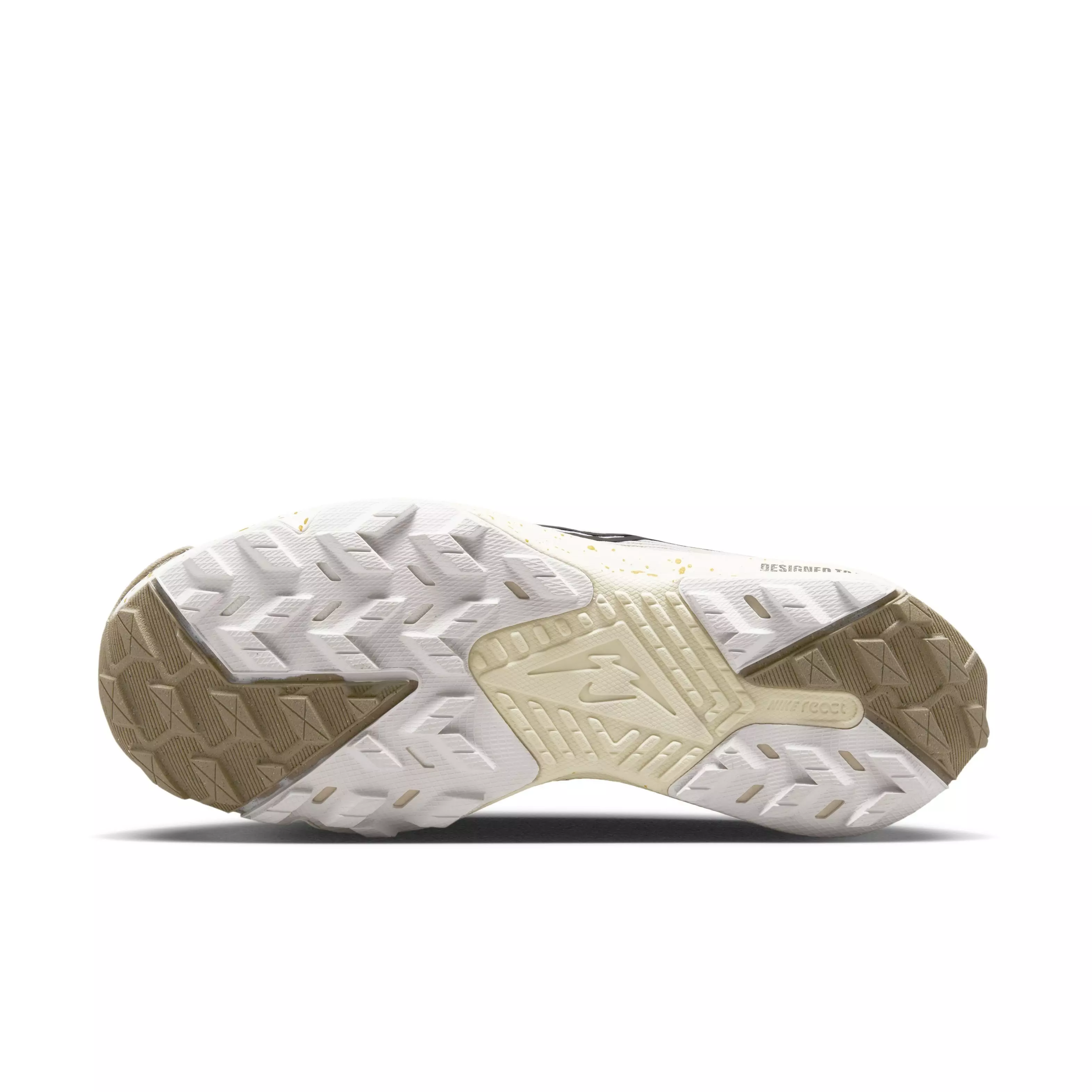 Nike Kiger 9 "White/Black/Khaki/Vivid Sulfur" Men's Trail Running Shoe - WHITE/BLACK/KHAKI/SULFUR