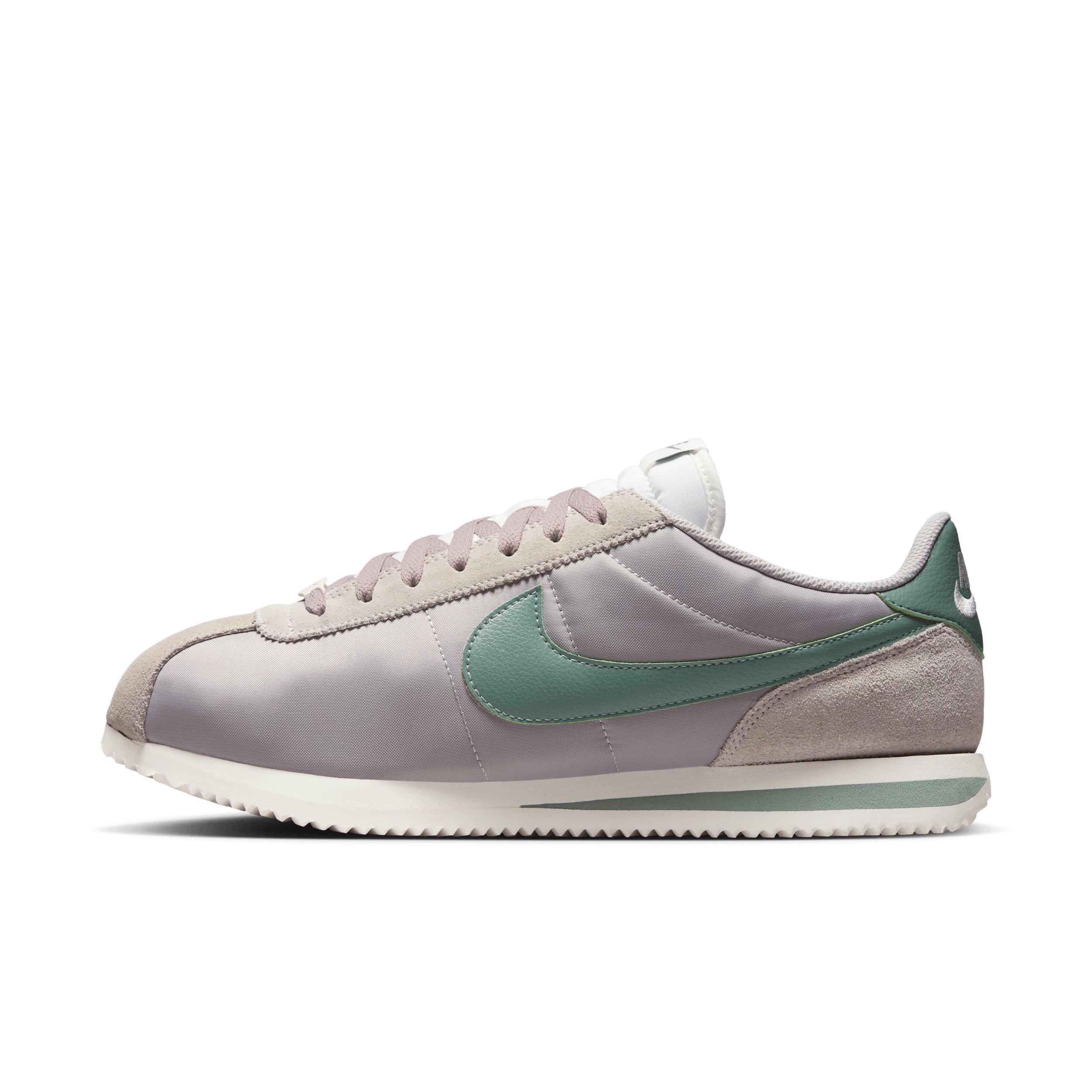 Nike Cortez Textile "College Grey/Sail/Clay Green" Men's Shoe - GREY/SAIL/GREEN Thumbnail View 2