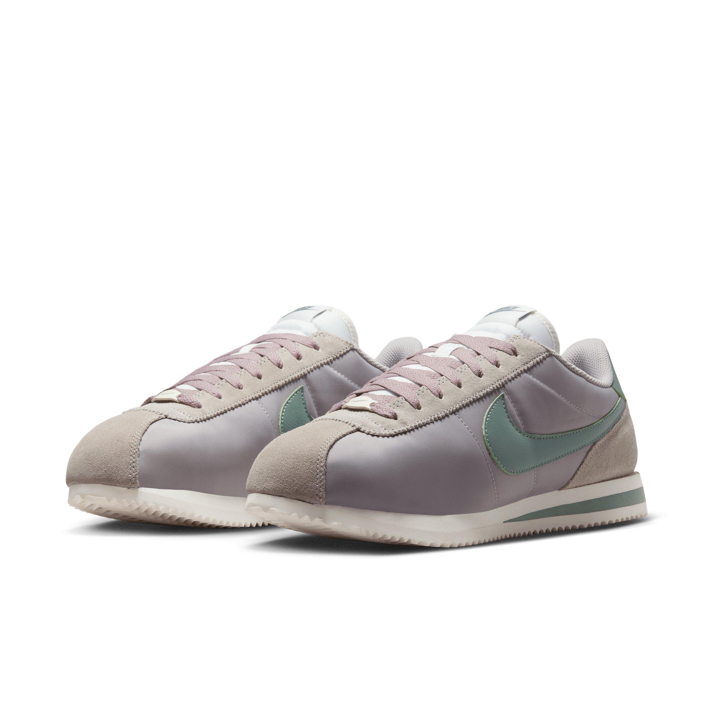 Nike Cortez Textile "College Grey/Sail/Clay Green" Men's Shoe - GREY/SAIL/GREEN Thumbnail View 3
