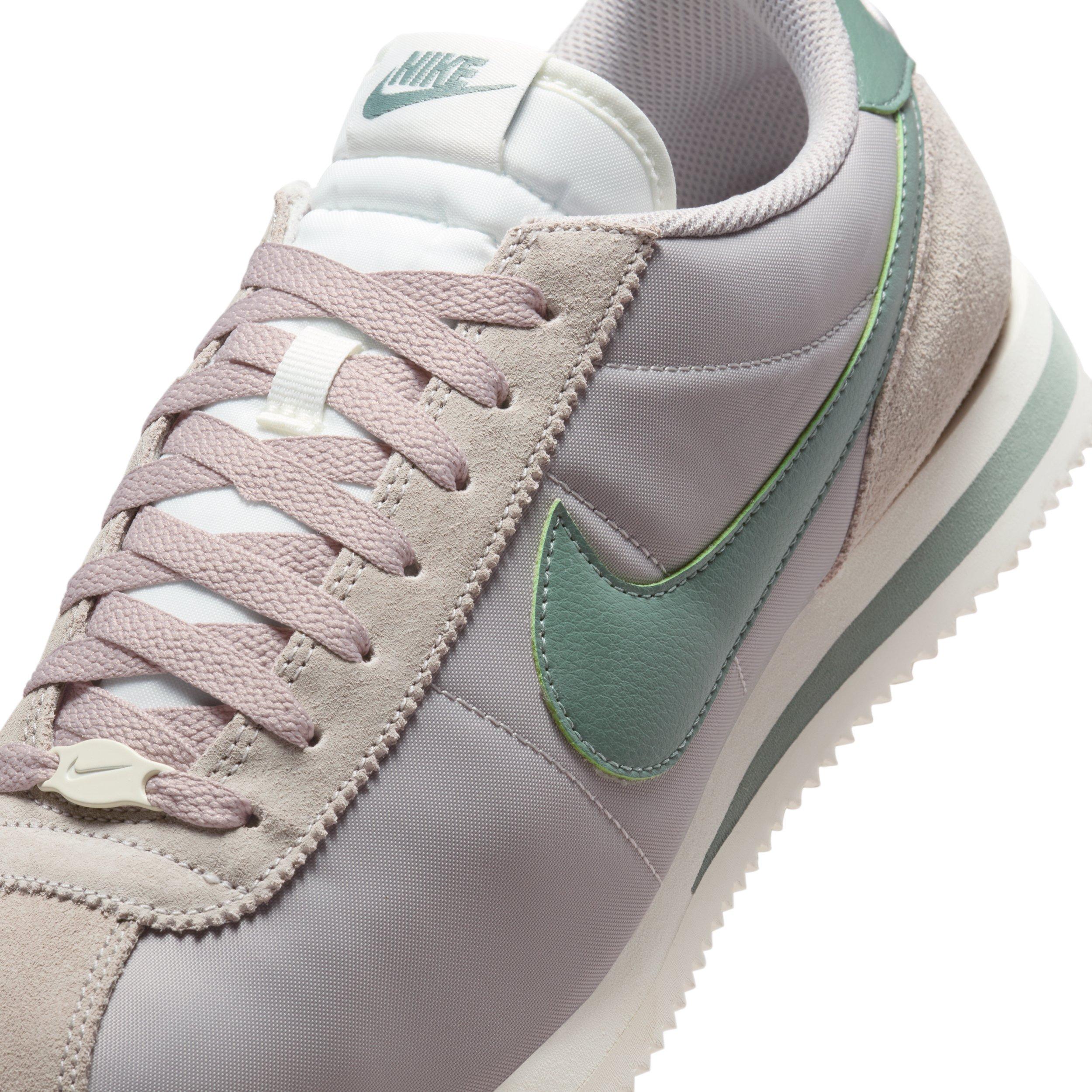 Nike Cortez Textile "College Grey/Sail/Clay Green" Men's Shoe - GREY/SAIL/GREEN Thumbnail View 7