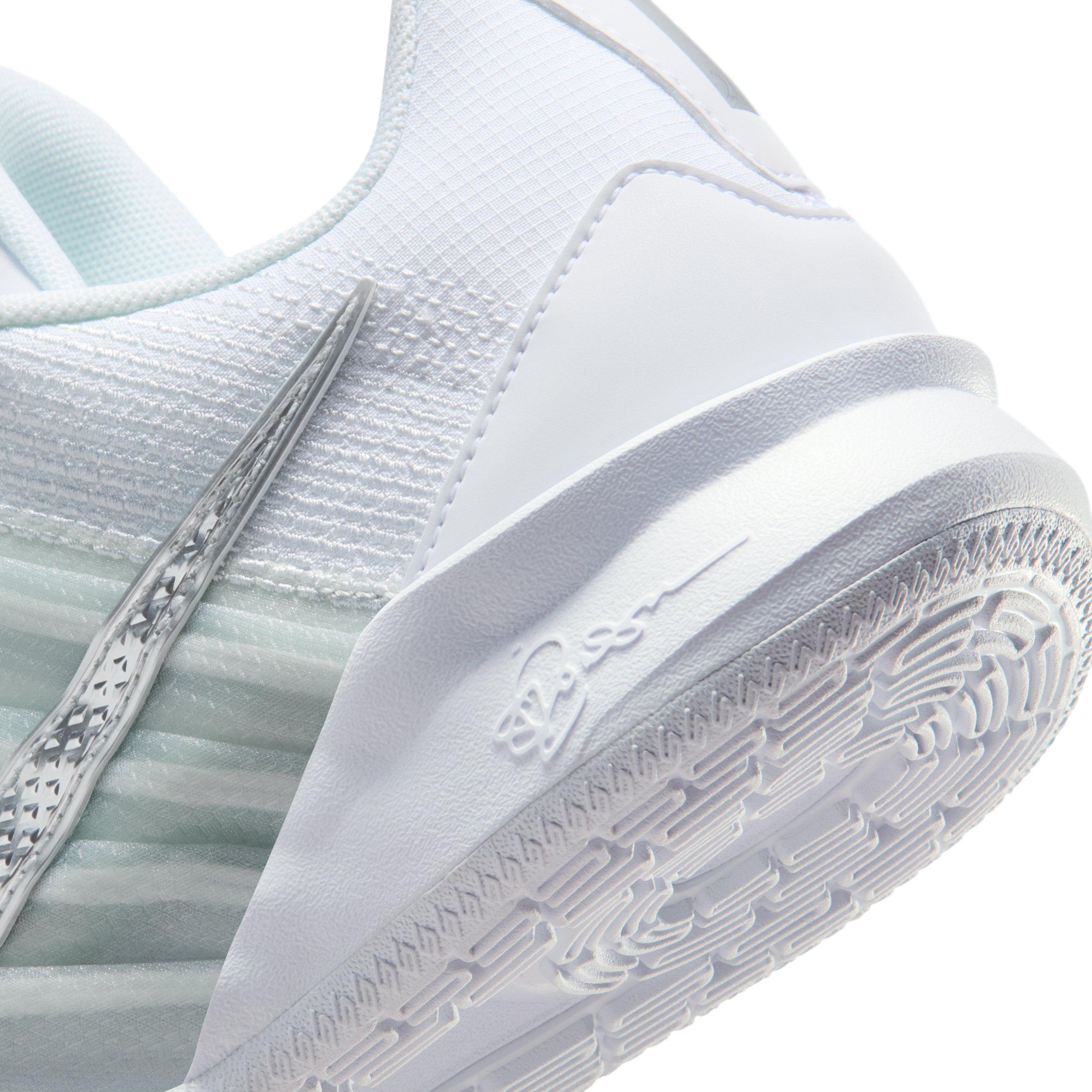 Nike Sabrina 3 "White/Mint Foam/Metallic Silver" Men's Basketball Shoe - WHITE/MINT/SILVER Thumbnail View 8