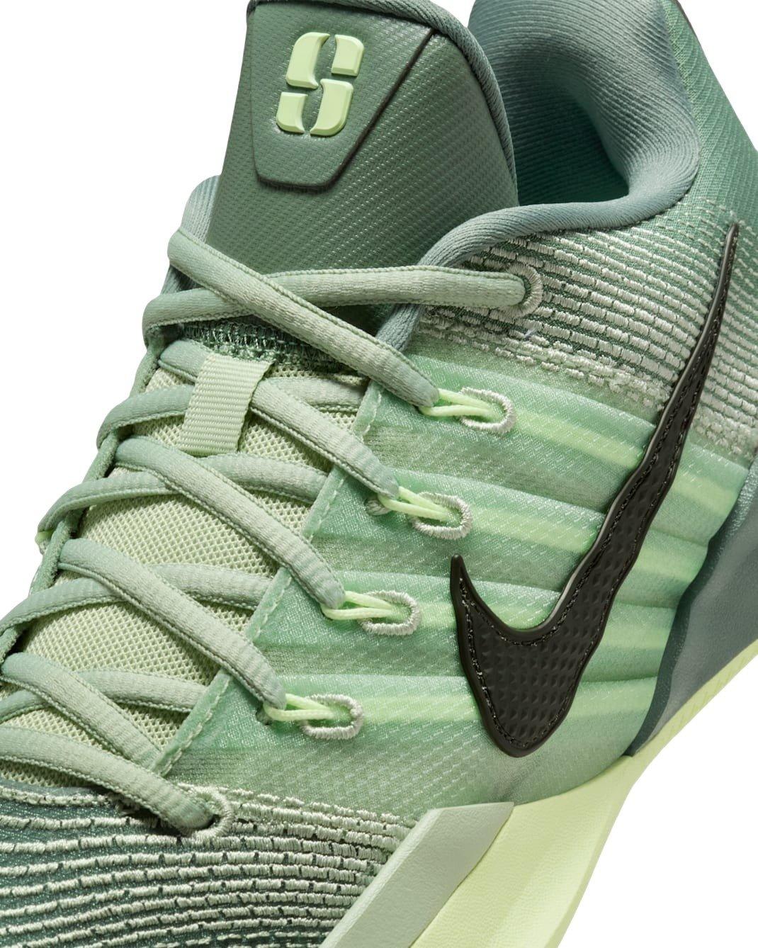 Nike Sabrina 3 "Clay Green/Seafoam/Volt Tint/Sequoia" Men's Basketball Shoe - GREEN/SEAFOAM/VOLT/SEQUOIA Thumbnail View 6