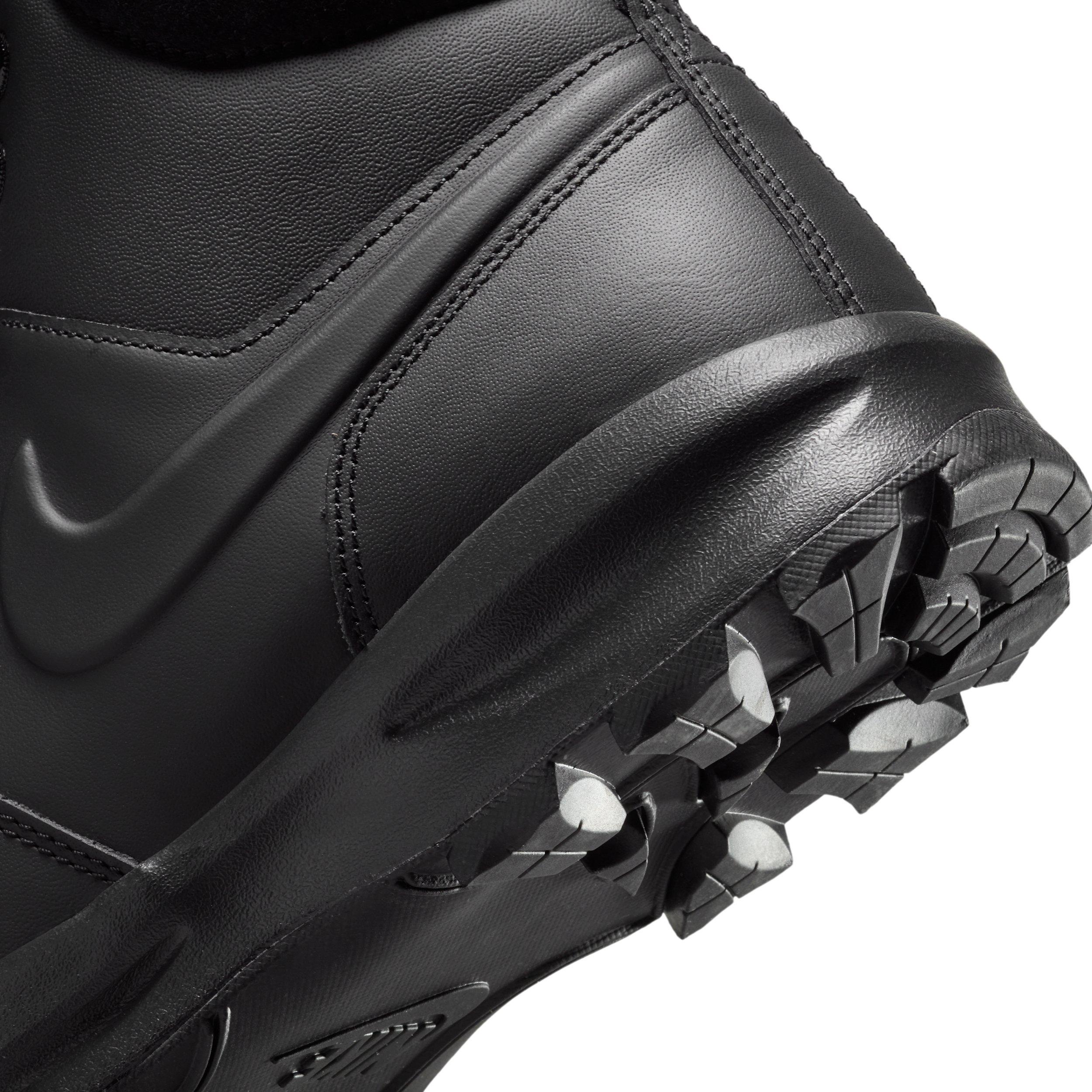 Nike Manoa Leather "Black/Black/Black" Men's Boot - BLACK/BLACK/BLACK Thumbnail View 8