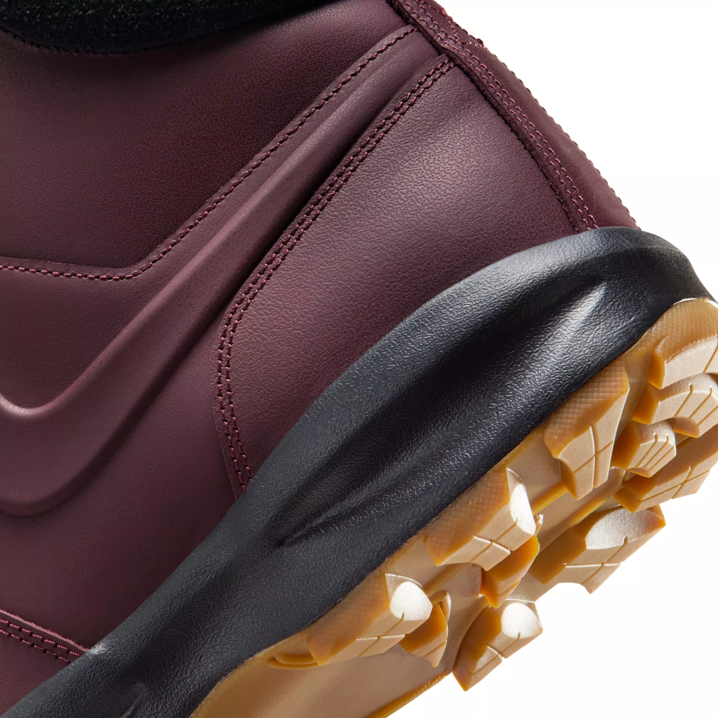 Nike Manoa Leather "Burgundy Crush/Black/Gum Medium Brown/Burgundy Crush" Men's Boot - BURGUNDY/BLACK/MD BROWN/BURGUNDY