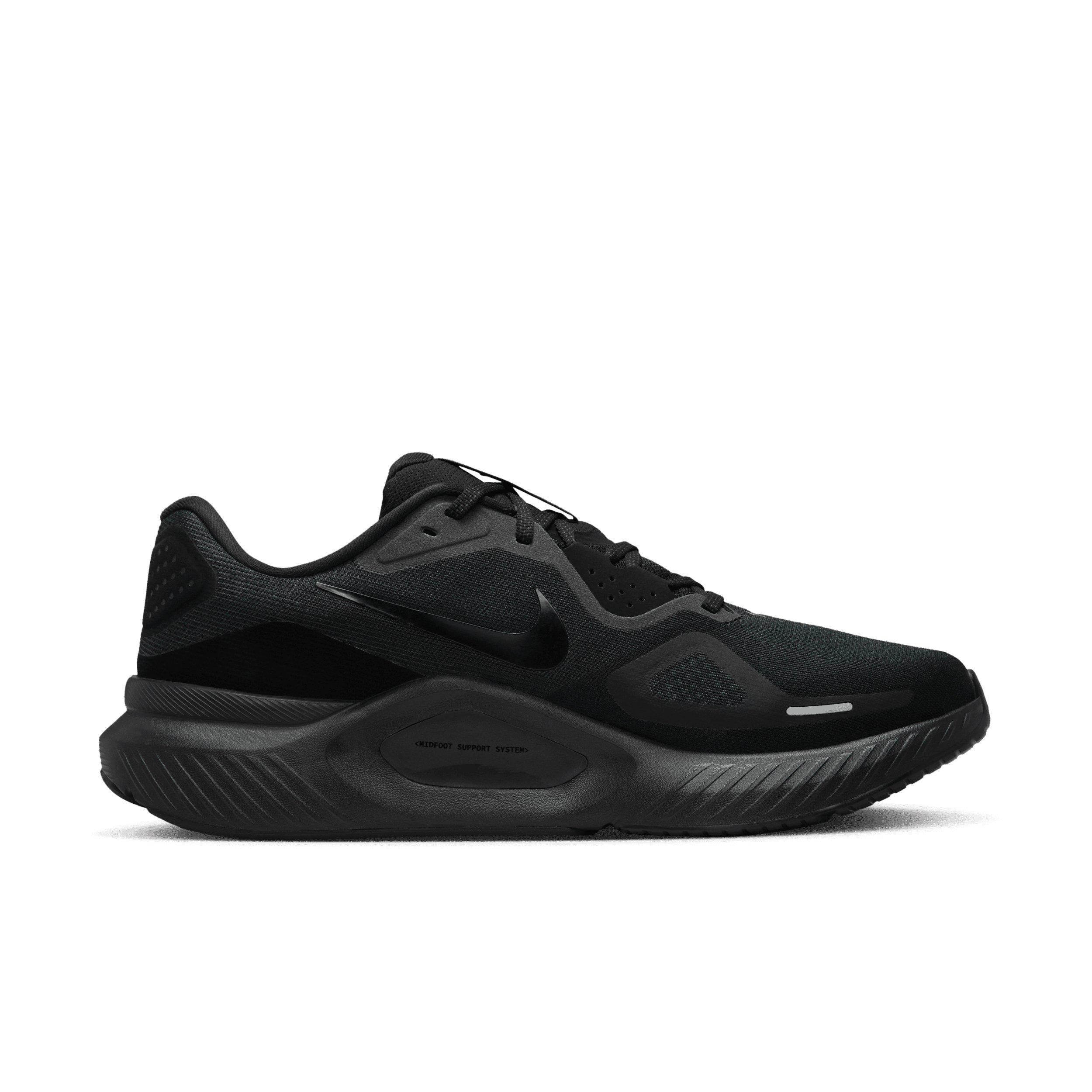 Nike Structure 26 "Black/Iron Grey/Black" Men's Running Shoe - BLACK/GREY/BLACK Thumbnail View 1