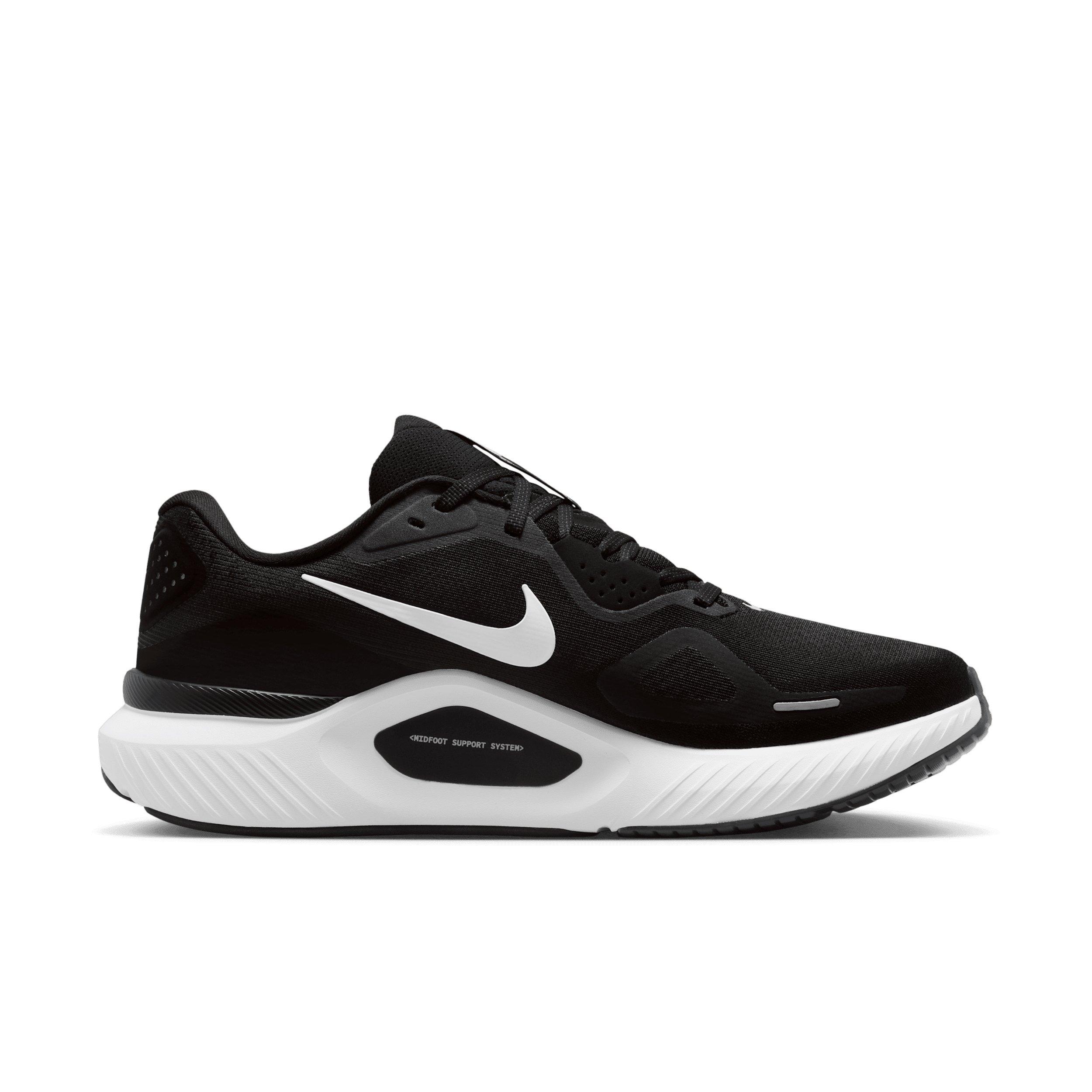 Nike Structure 26 "Black/Cool Grey/Metallic Silver/White" Men's Running Shoe - BLACK/GREY/SILVER/WHITE Thumbnail View 1