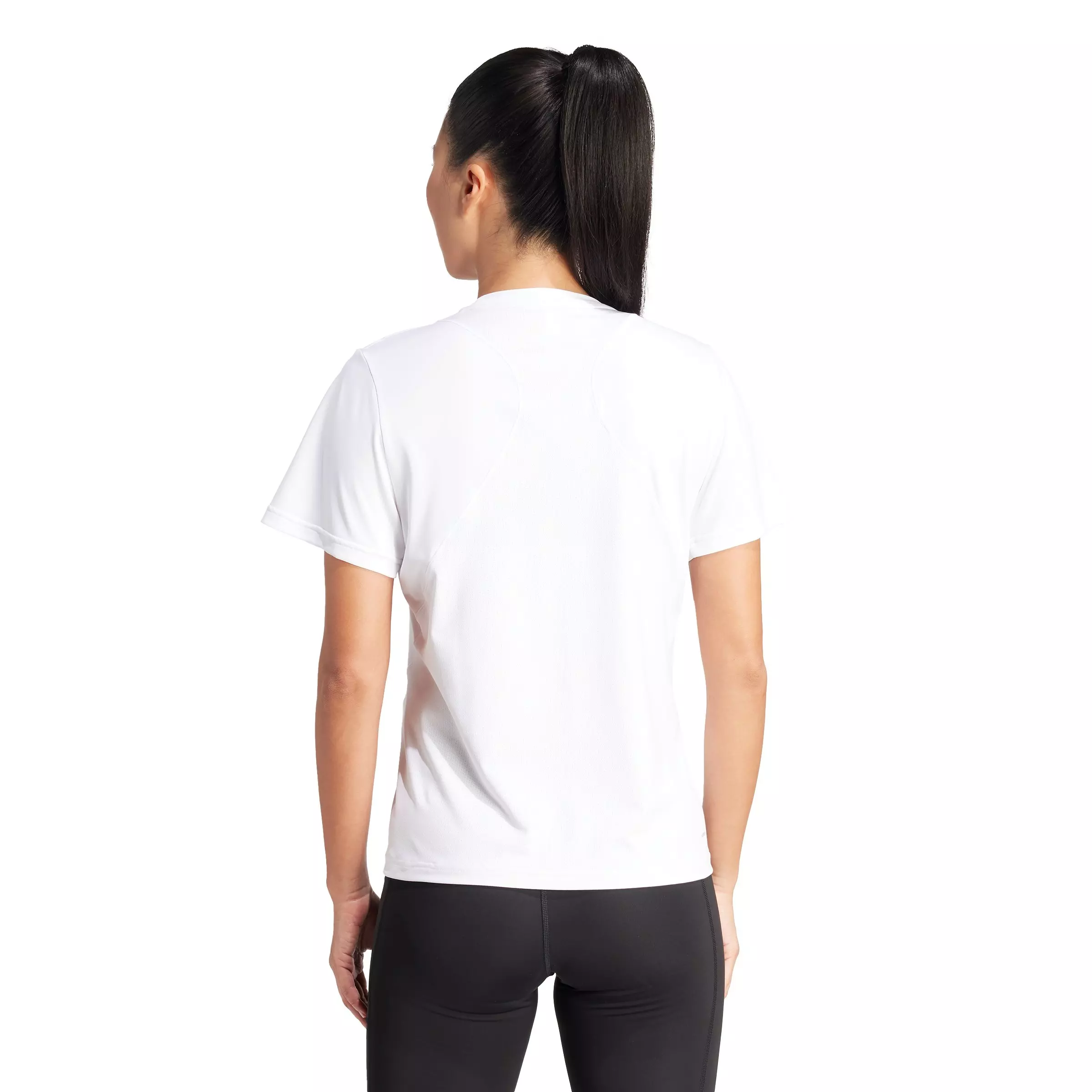 adidas Women's Designed For Training Tee - White - WHITE