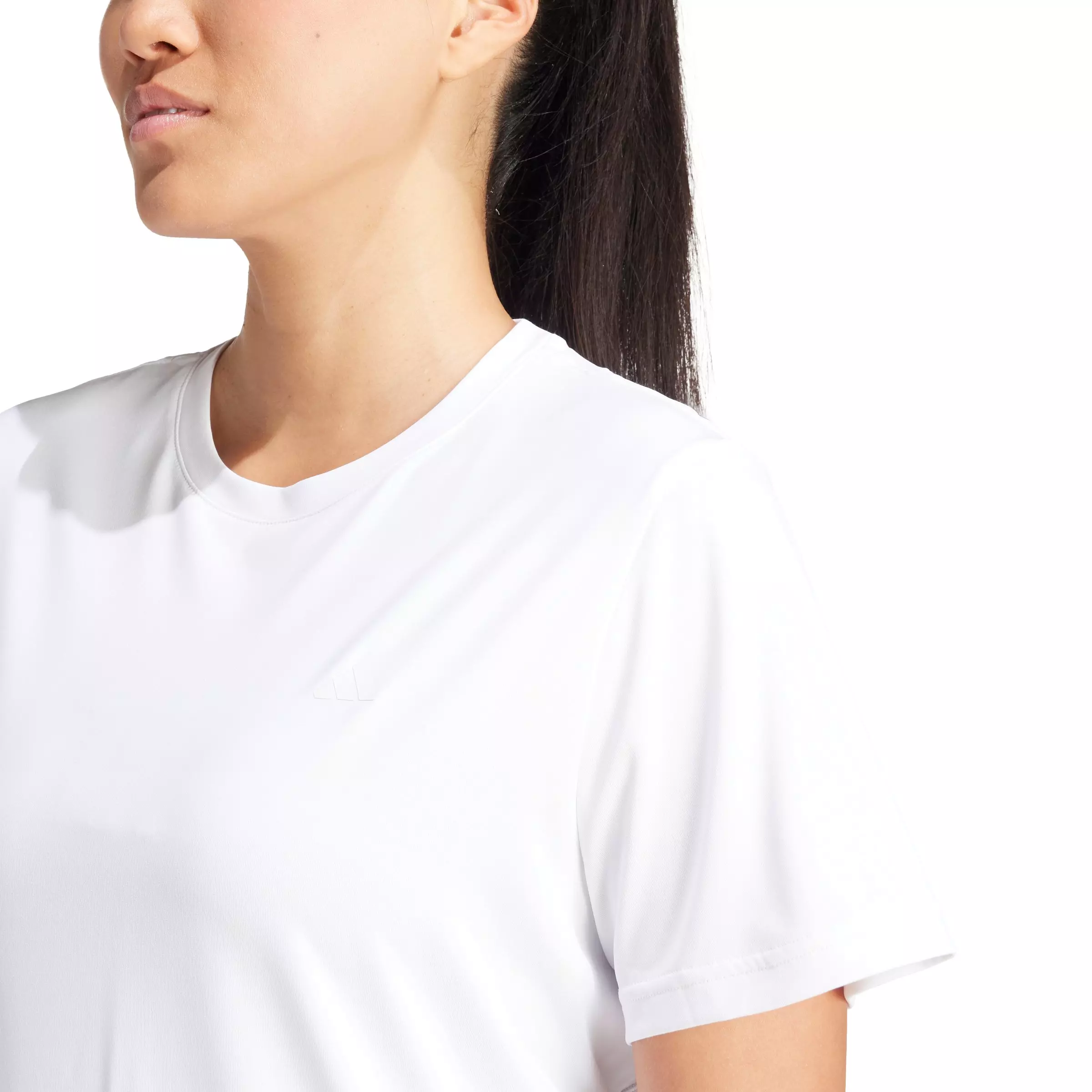 adidas Women's Designed For Training Tee - White - WHITE