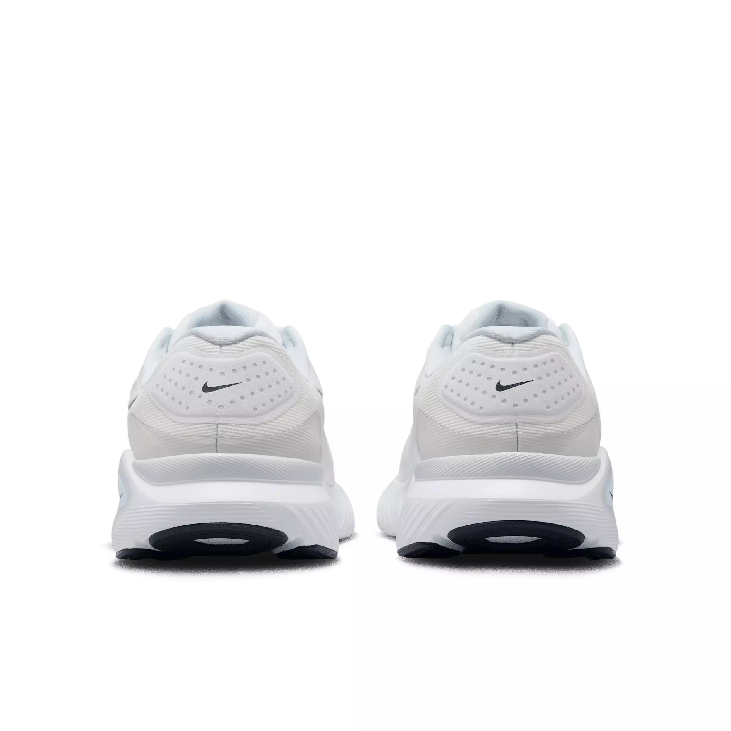 Nike Structure 26 "White/Pure Platinum/Barely Volt/Black" Men's Running Shoe - WHITE/PLATINUM/VOLT/BLACK
