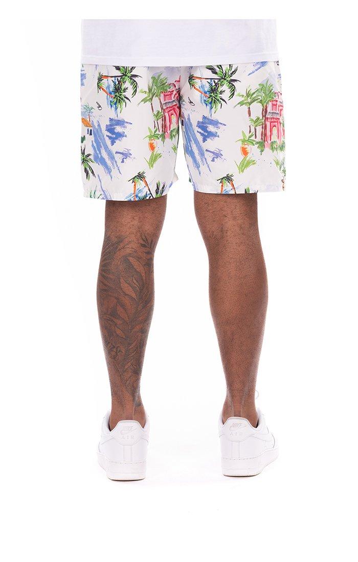 AKOO Men's Vineyard Shorts - White - WHITE