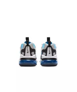 Nike Air Max 270 React White/Laser Blue Grade School Kid's Shoes -  Hibbett
