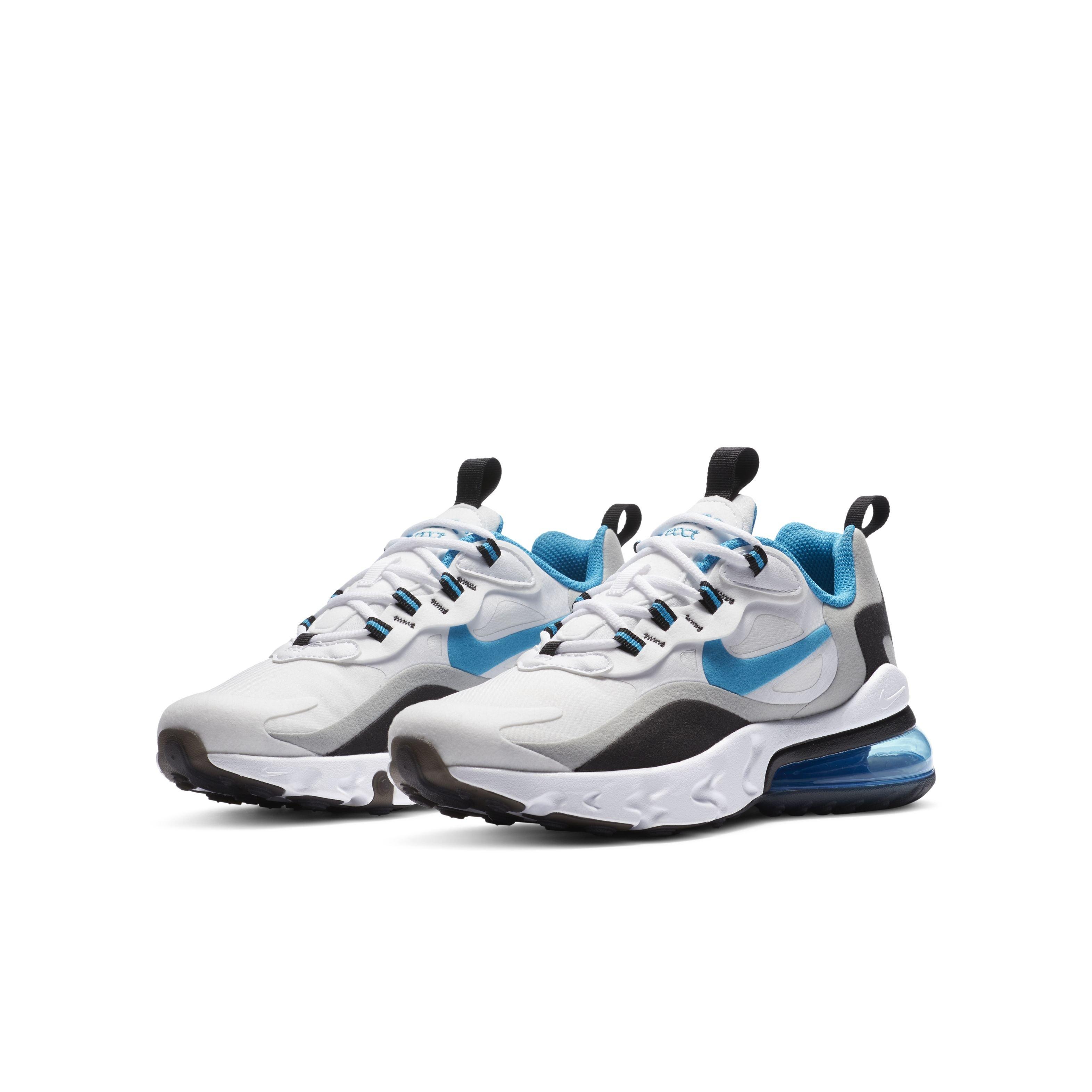 Nike Air Max 270 React Summit White Black Laser Blue