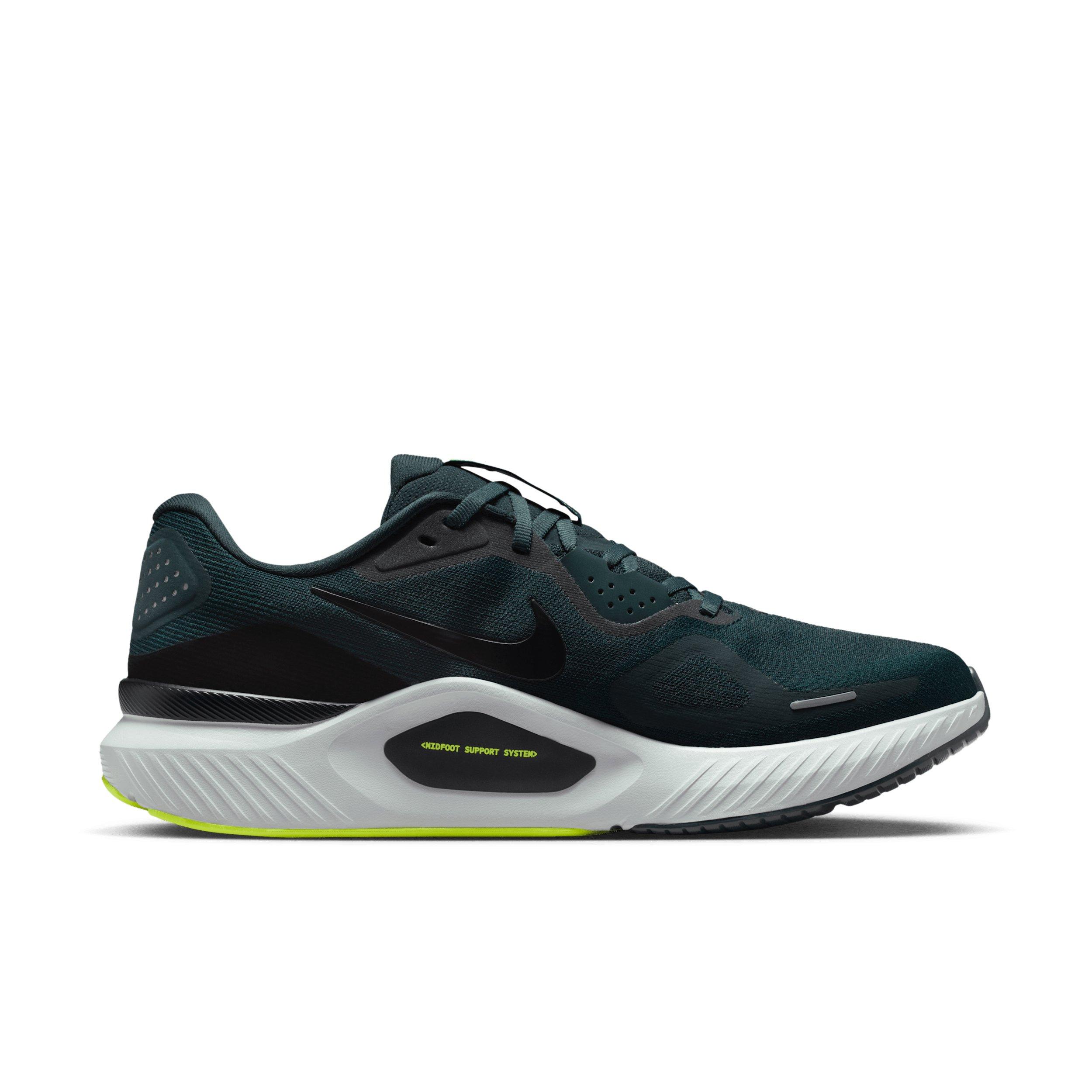 Nike Structure 26 "Seaweed/Volt/Pure Platinum/Black" Men's Running Shoe - SEAWEED/VOLT/PLATINUM/BLACK Thumbnail View 1