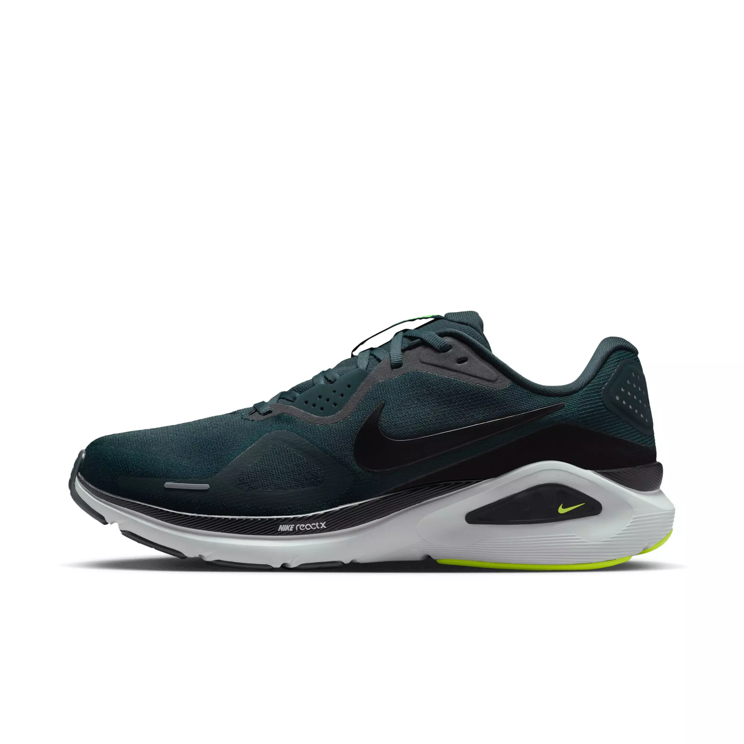 Nike Structure 26 "Seaweed/Volt/Pure Platinum/Black" Men's Running Shoe - SEAWEED/VOLT/PLATINUM/BLACK