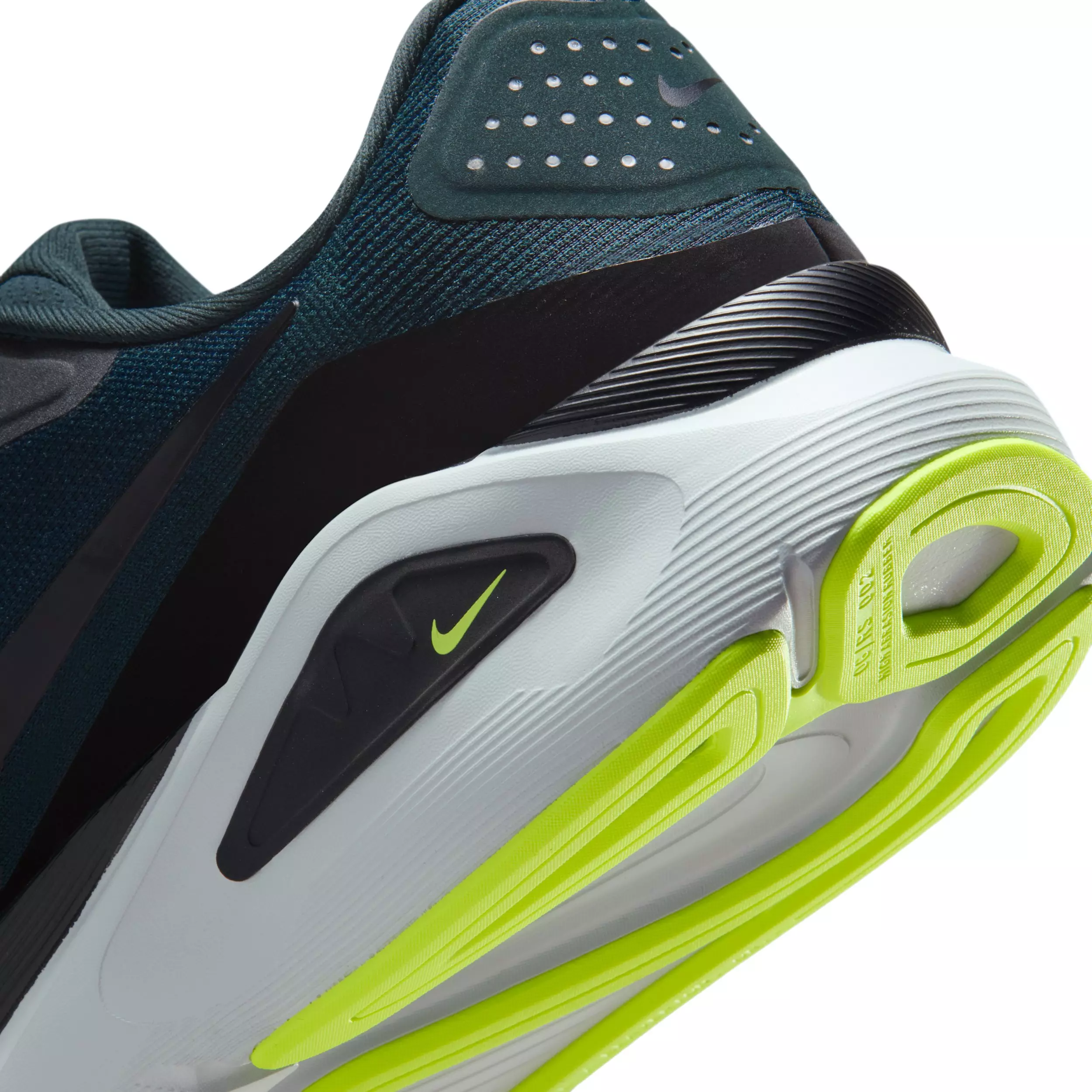 Nike Structure 26 "Seaweed/Volt/Pure Platinum/Black" Men's Running Shoe - SEAWEED/VOLT/PLATINUM/BLACK