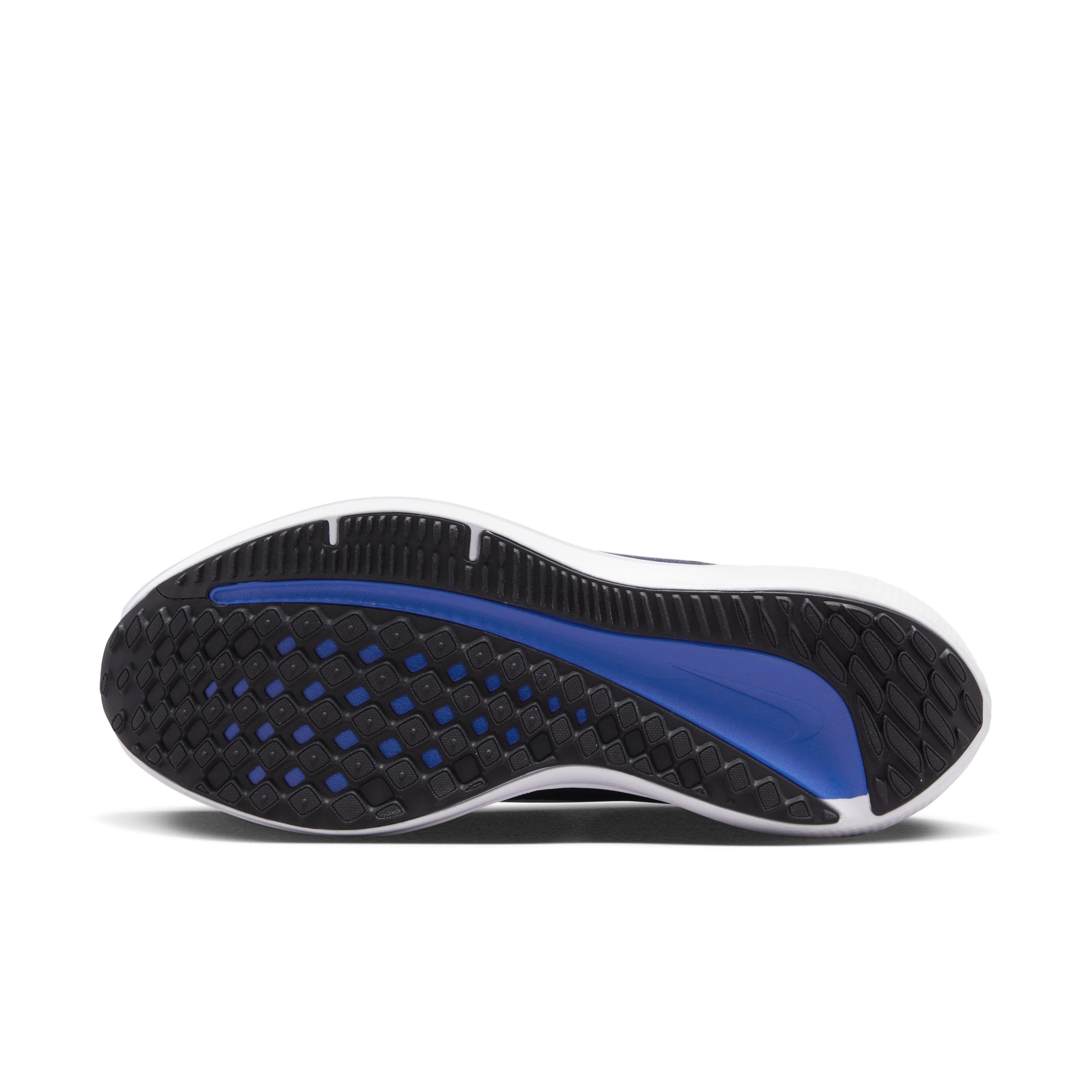 Nike Winflo 10 "Black/Wolf Grey/Racer Blue/High Voltage" Men's Running Shoe - BLACK/GREY/BLUE/VOLTAGE Thumbnail View 6