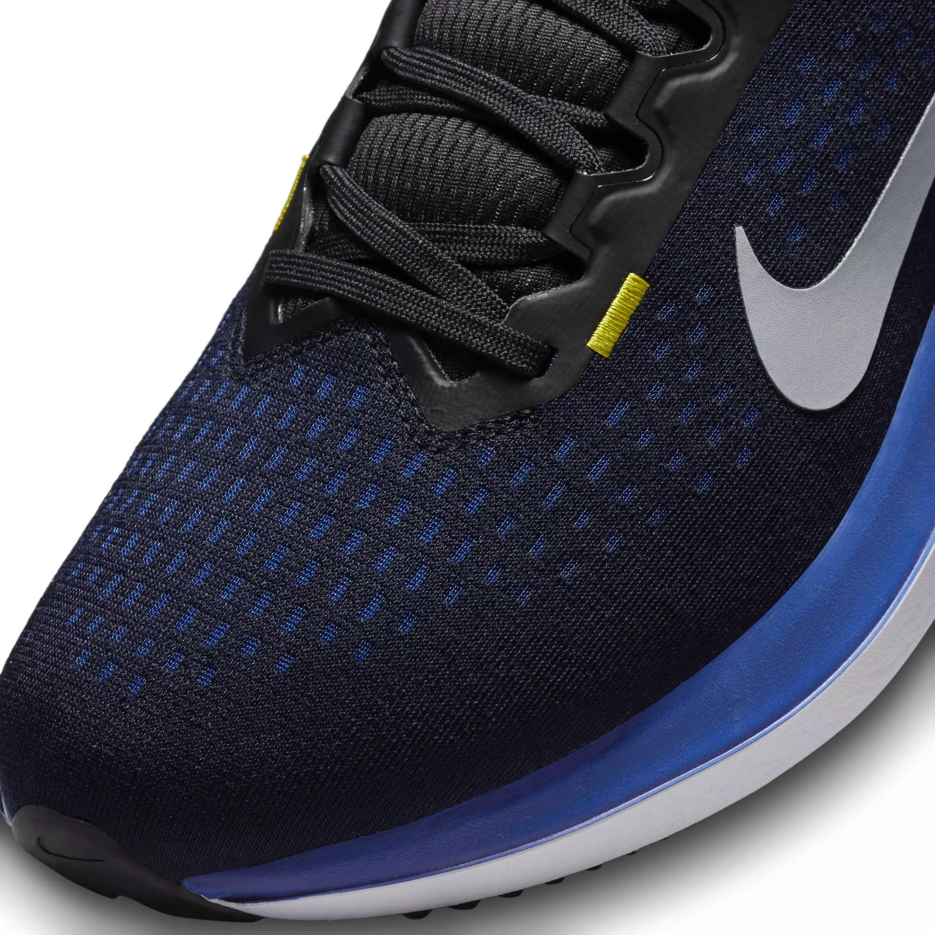 Nike Winflo 10 "Black/Wolf Grey/Racer Blue/High Voltage" Men's Running Shoe - BLACK/GREY/BLUE/VOLTAGE