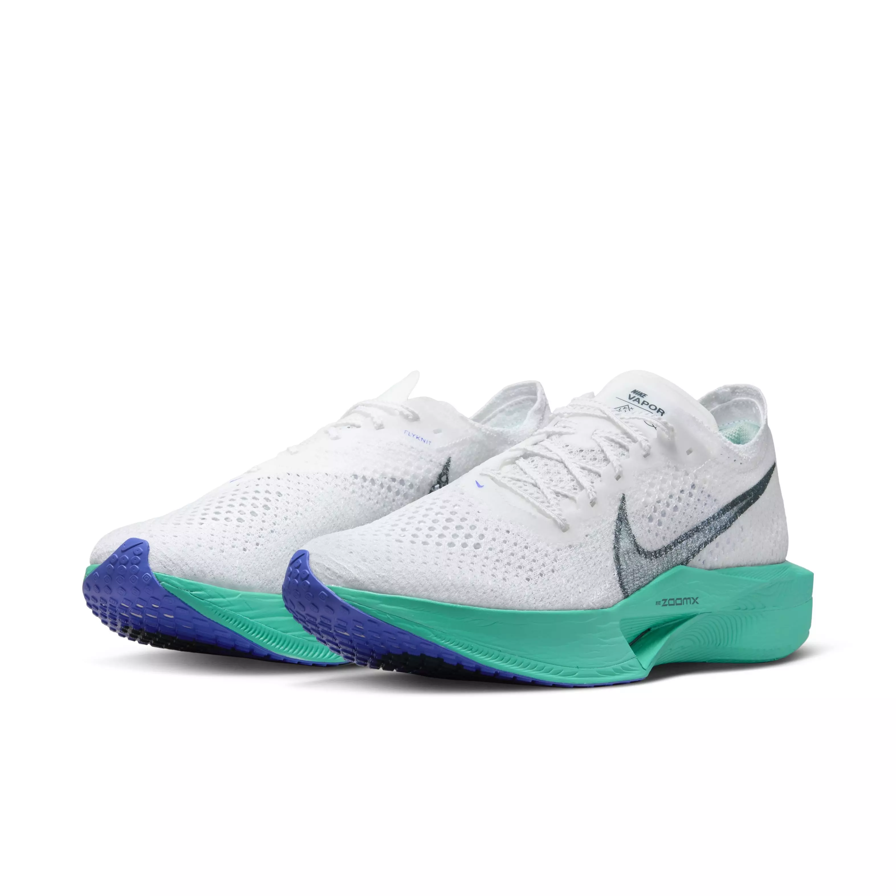Nike Vaporfly 3 "White/Deep Jungle/Jade Ice/Clear Jade" Men's Running Shoe - WHITE/TEAL