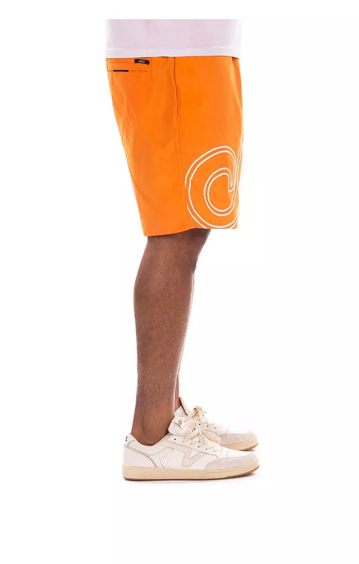 AKOO Men's Crown Shorts - Orange - ORANGE