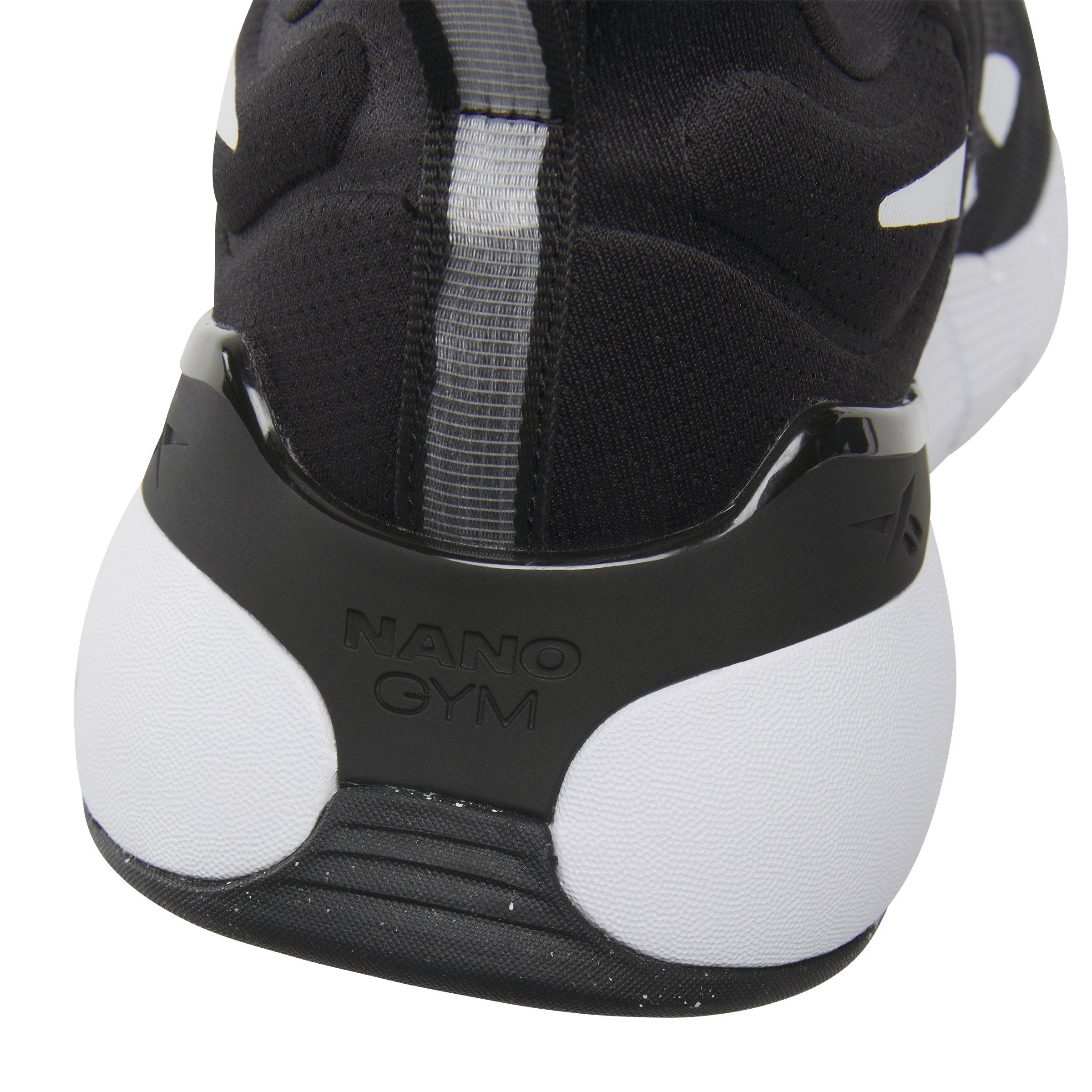 Reebok Nano Gym "Black/White" Men's Training Shoe - BLACK/WHITE Thumbnail View 7